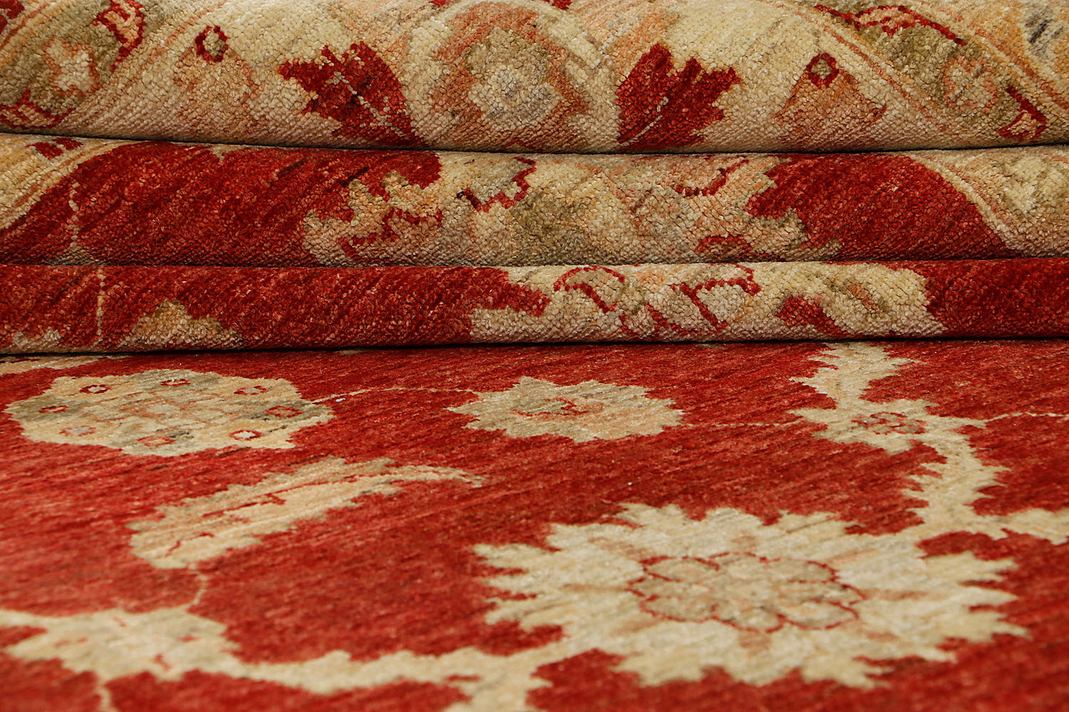Ziegler Persian Hand Knotted Wool Rug Red 9' x 12'