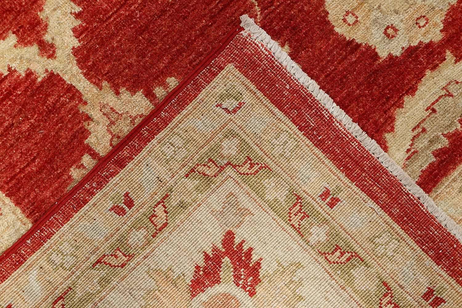 Ziegler Persian Hand Knotted Wool Rug Red 9' x 12'
