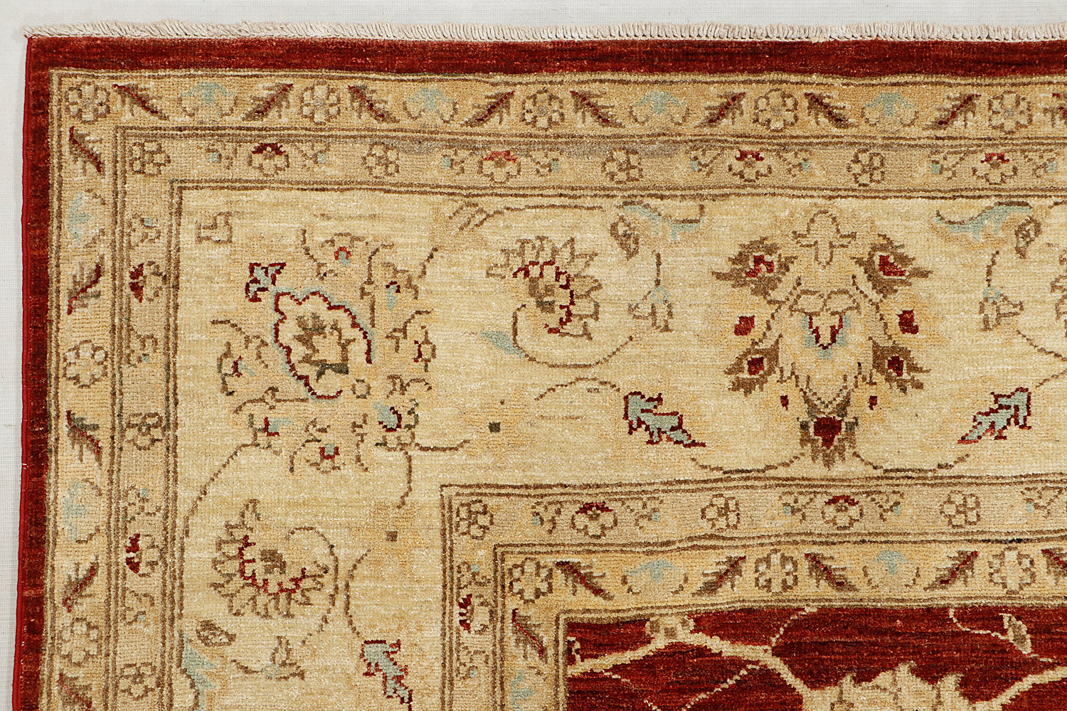 Ziegler Persian Hand Knotted Wool Rug Red 8' x 11'6"