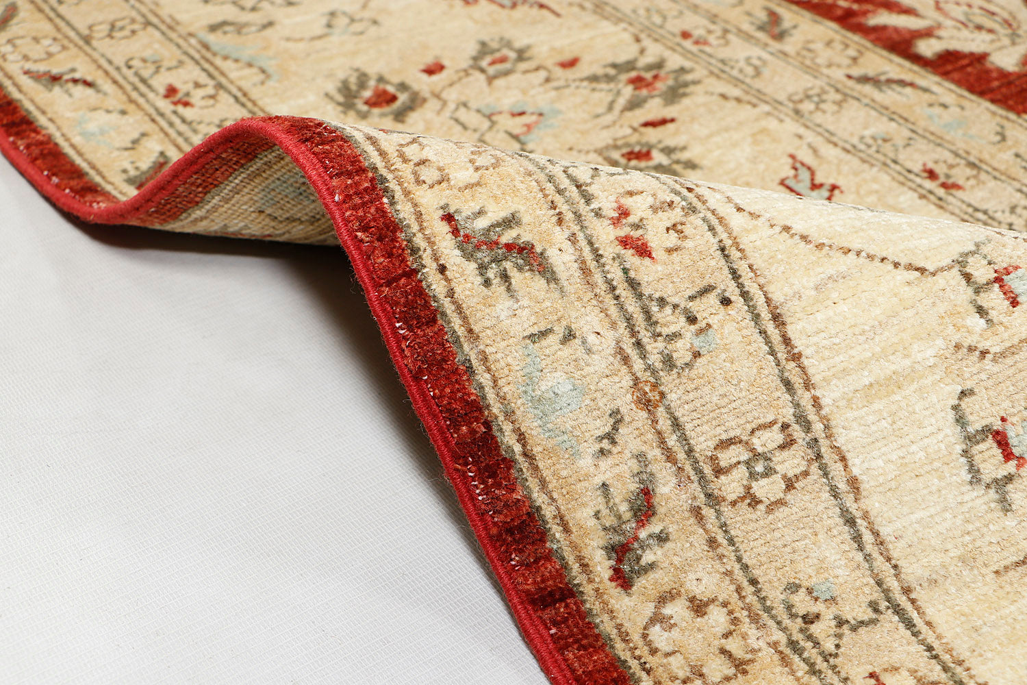 Ziegler Persian Hand Knotted Wool Rug Red 8' x 11'6"