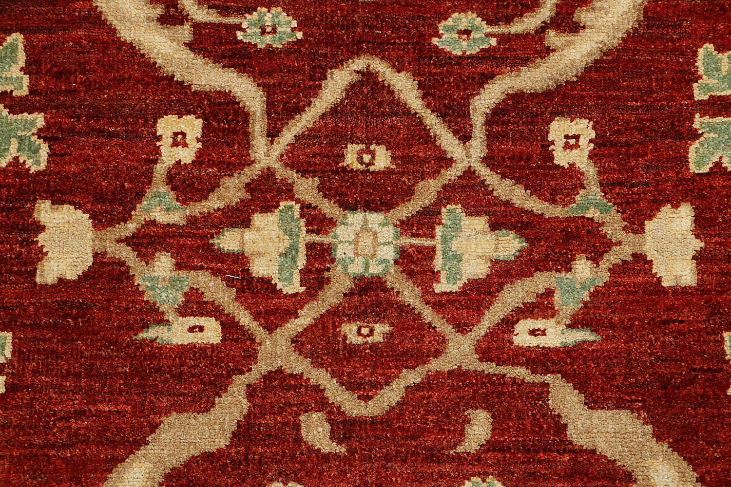 Ziegler Persian Hand Knotted Wool Rug Red 4'6" x 6'6"