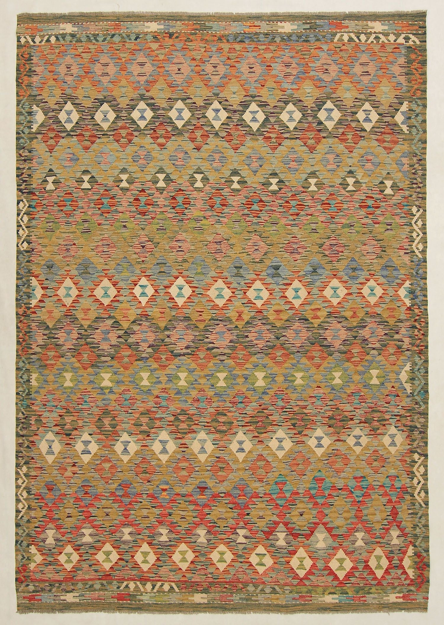 Handmade Veggie Dye Kilim Rug