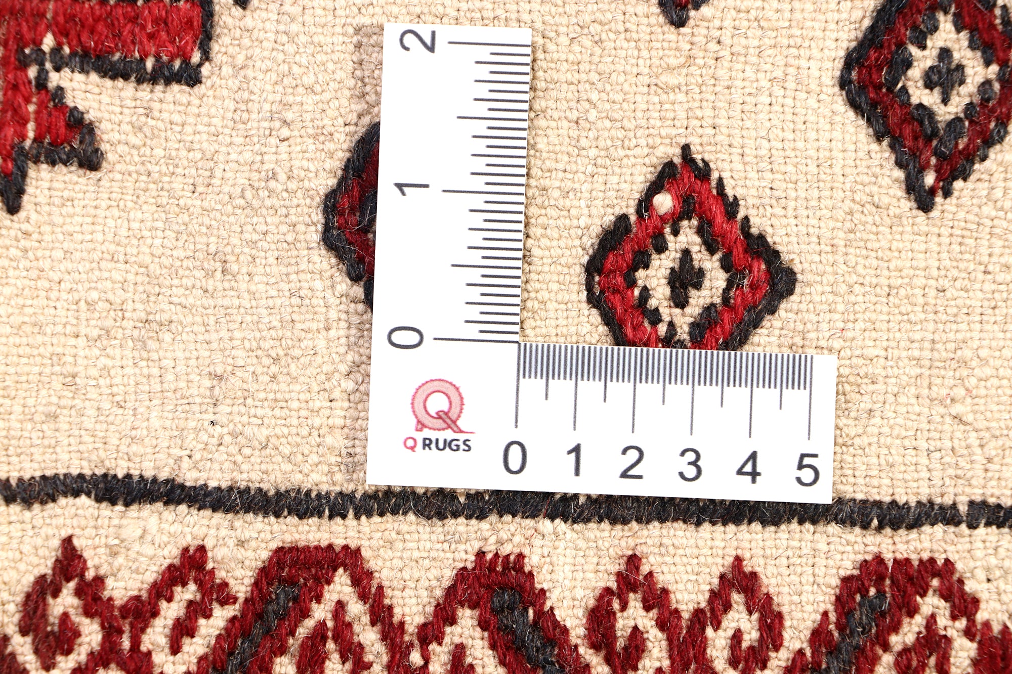 4' x 6' Ivory Handmade Pai Murgh Soumak Kilim Rug Rectangular