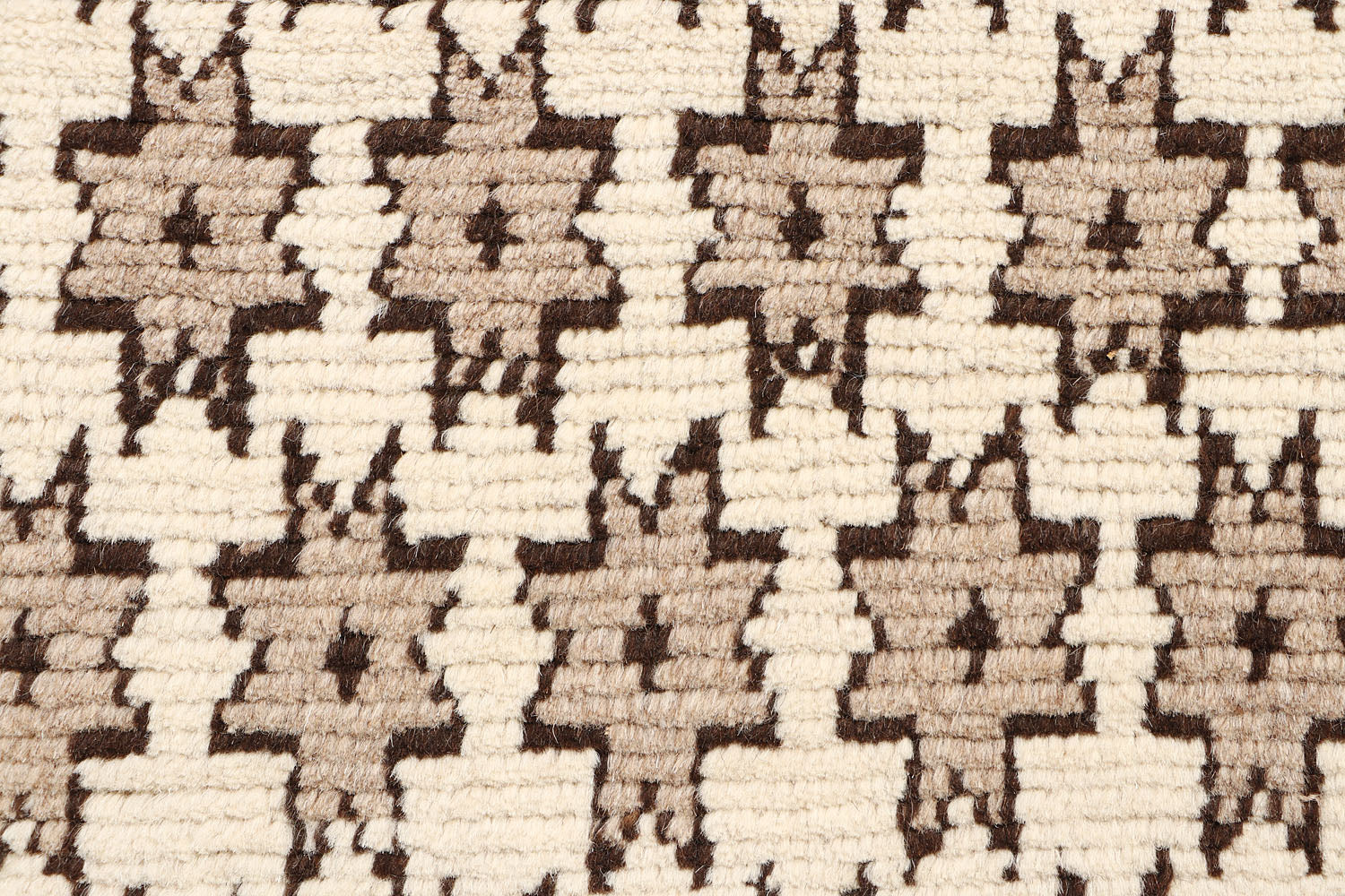 3' X 4' Ivory Handmade Natural Taimani Carpets Afghan Rectangular