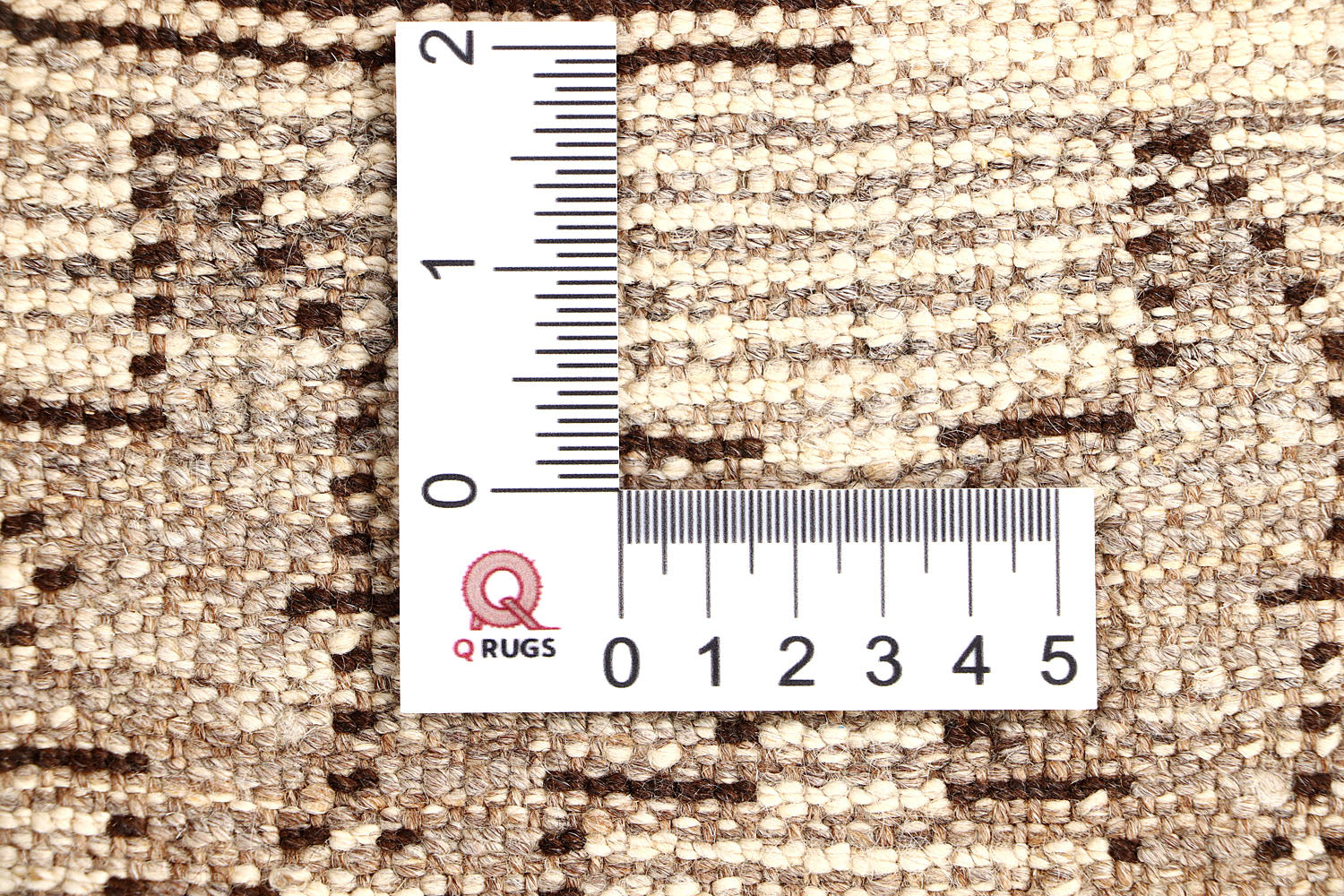 3' X 4' Ivory Handmade Natural Taimani Carpets Afghan Rectangular