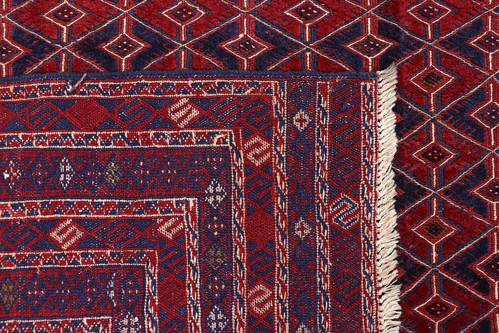 Handmade Fine Mashwani Afghan Rug