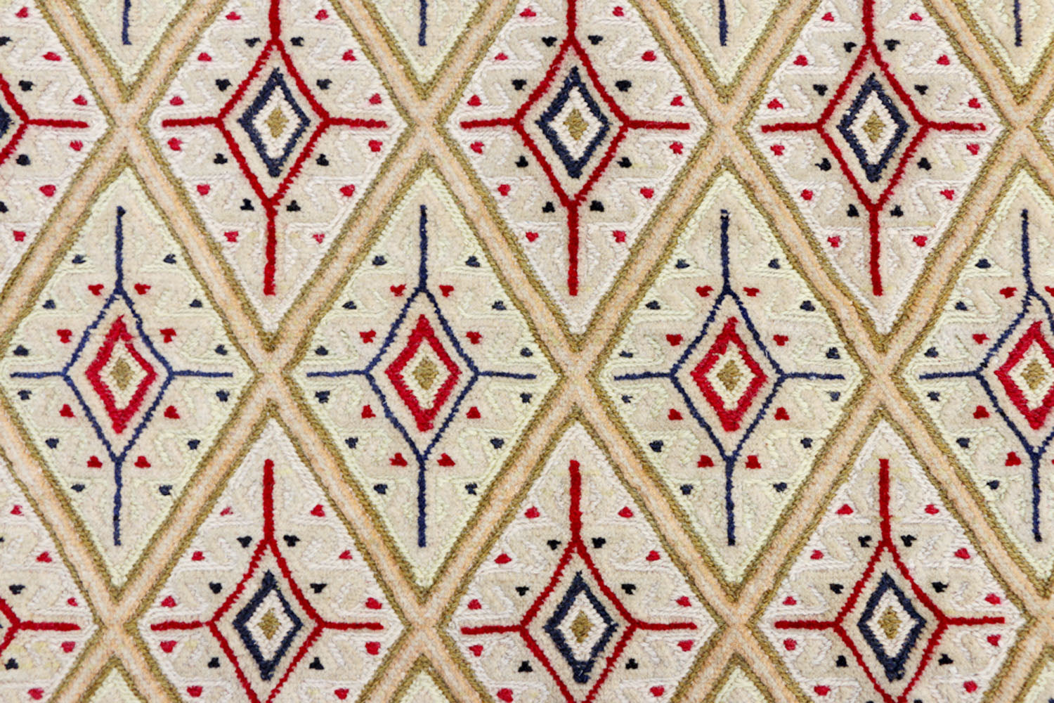 2' 6" x 4' L.brown Handmade Nakhunak Afghan Rug Rectangular