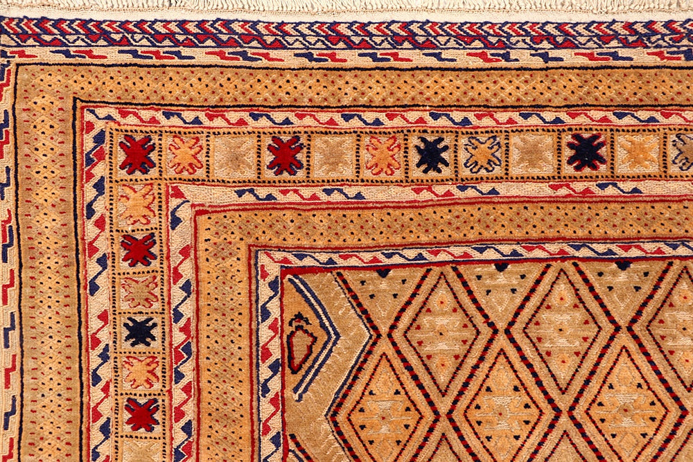 Handmade Nakhunak Afghan Rug
