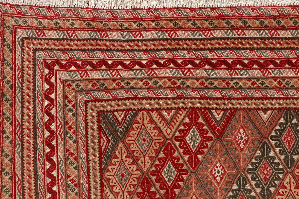 Handmade Nakhunak Afghan Rug