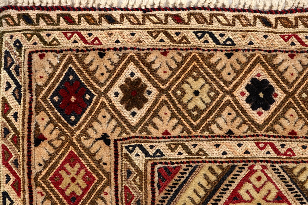 Handmade Nakhunak Afghan Rug