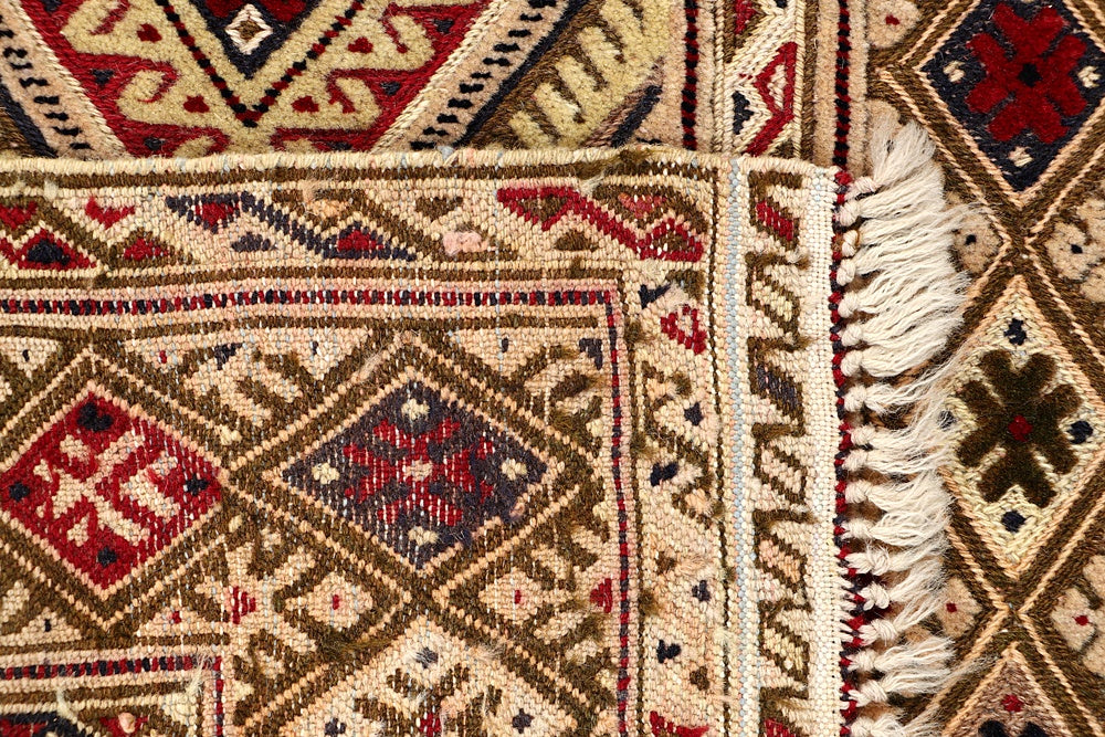 Multy Handmade Nakhunak Afghan Rug Rectangular