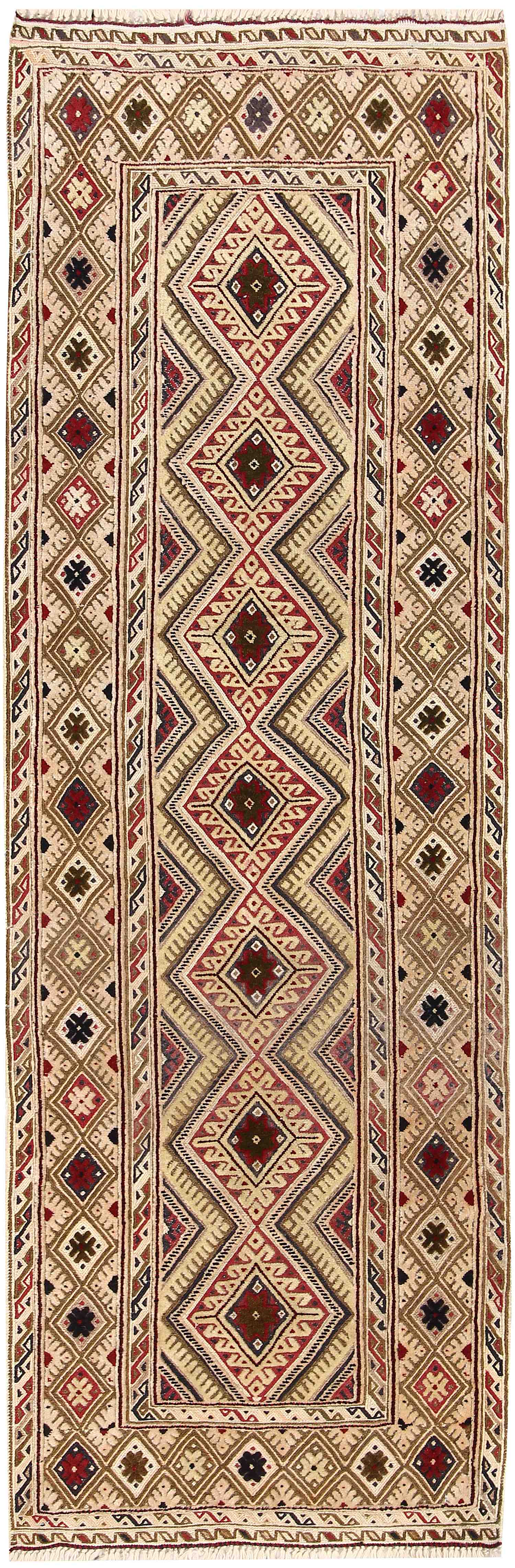 Multy Handmade Nakhunak Afghan Rug Rectangular