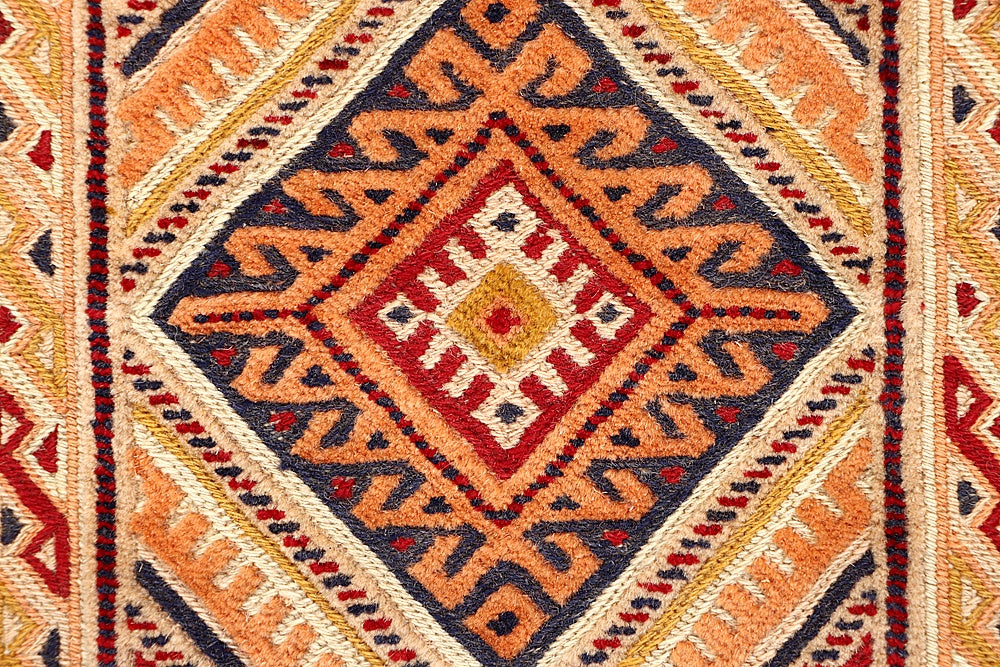 Multy Handmade Nakhunak Afghan Rug Rectangular