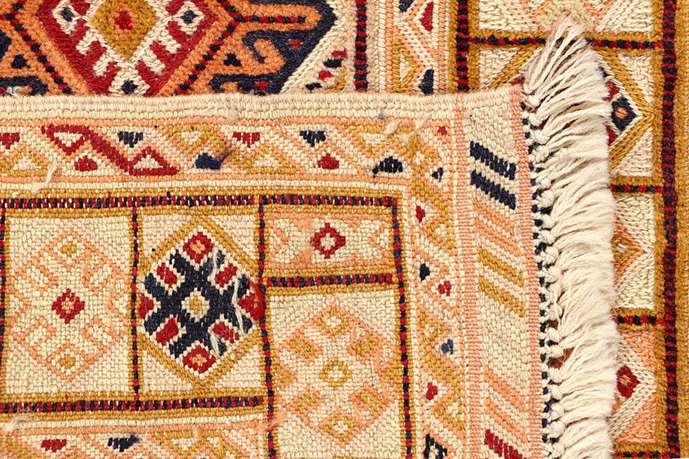 Multy Handmade Nakhunak Afghan Rug Rectangular
