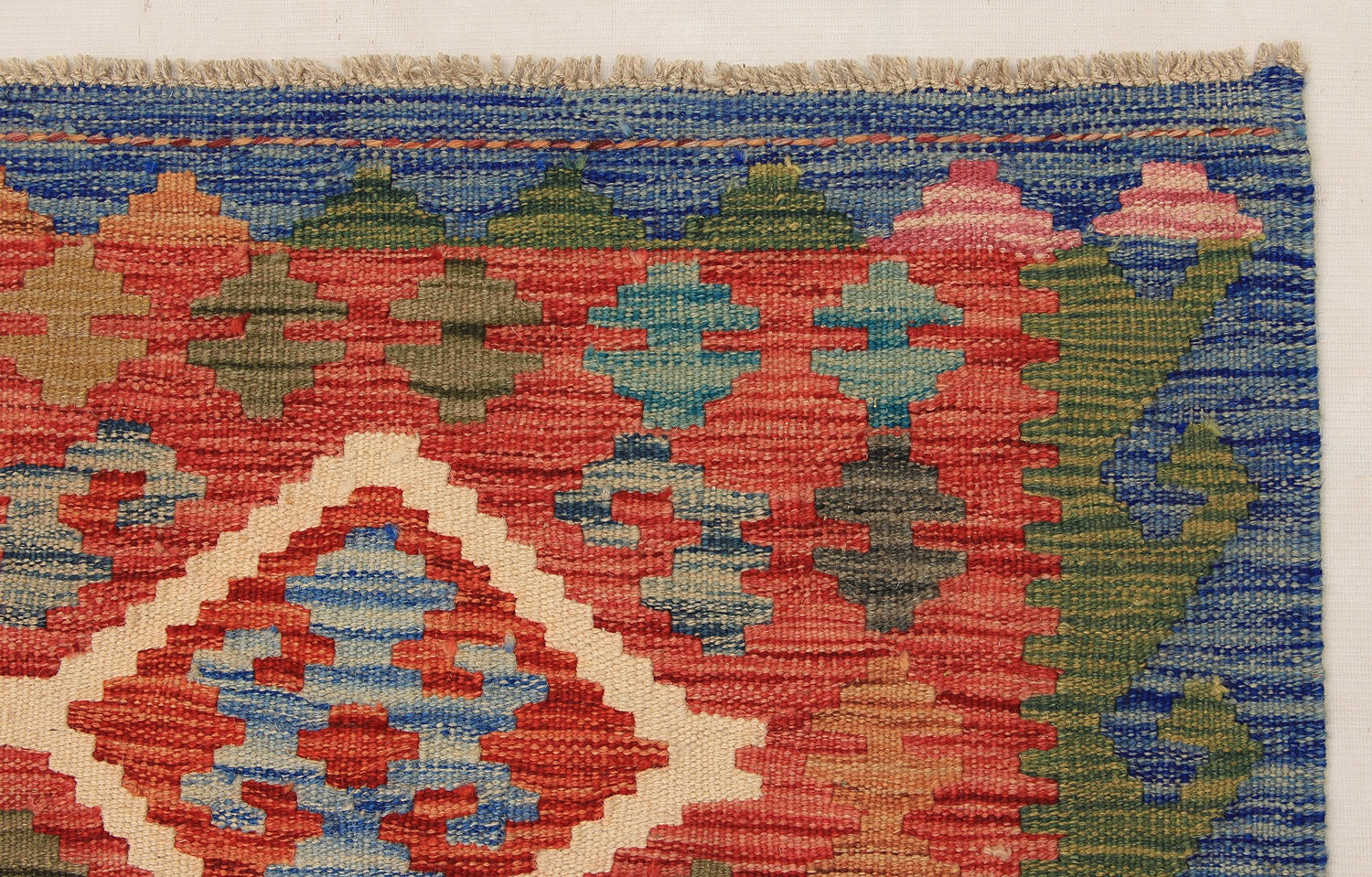 3' x 5' Multy Handmade Veggie Dye Kilim Rug Rectangular