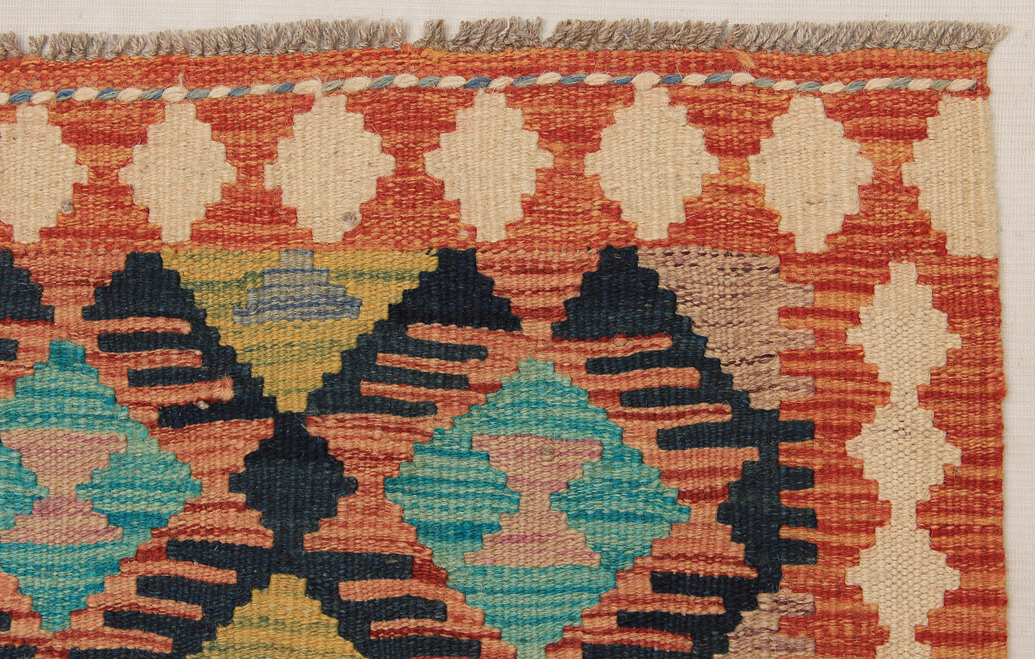 2' x 3' Multy Handmade Veggie Dye Kilim Rug Rectangular