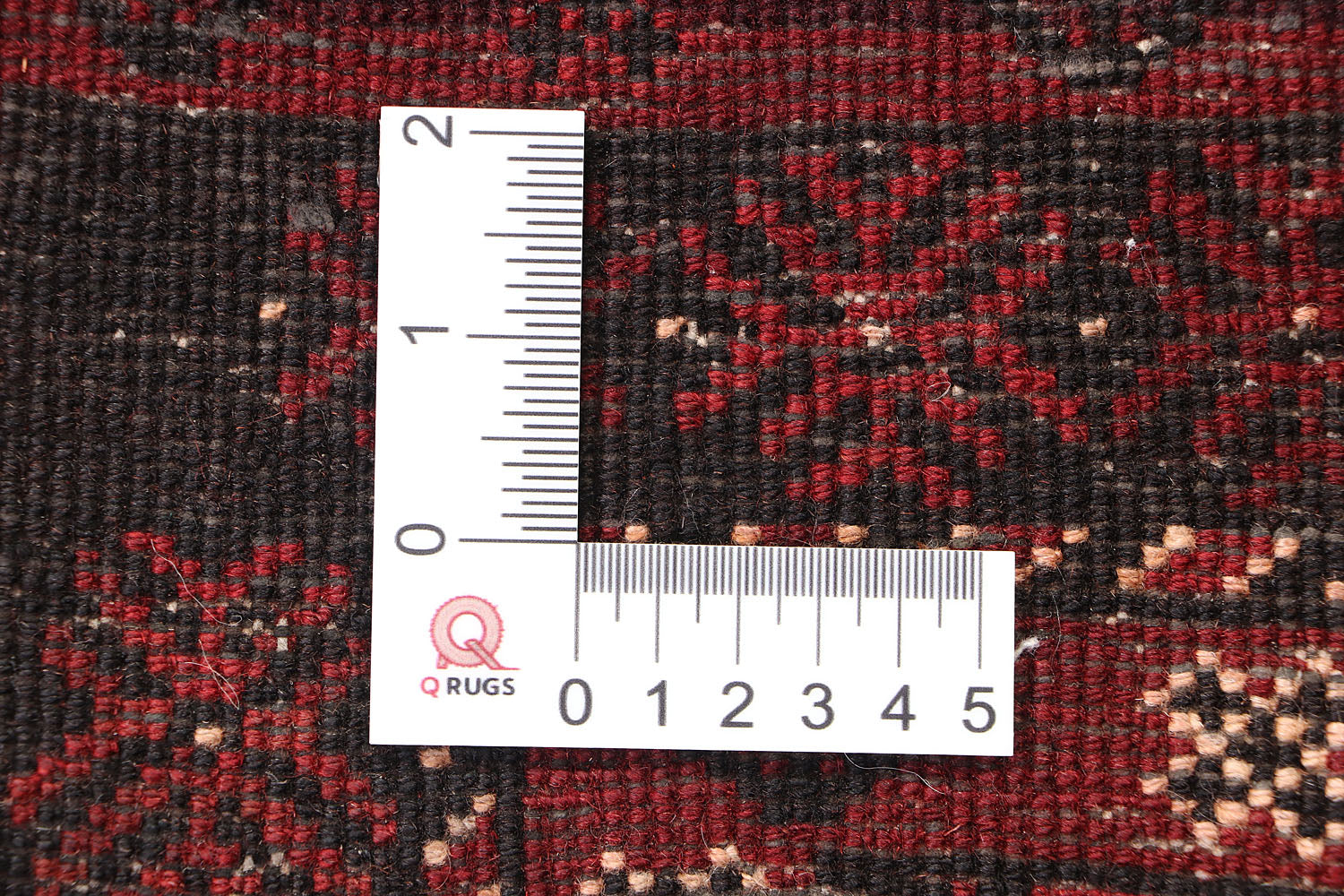 4' x 6' Black Handmade Adraskan Baluchi Afghan Rug Rectangular