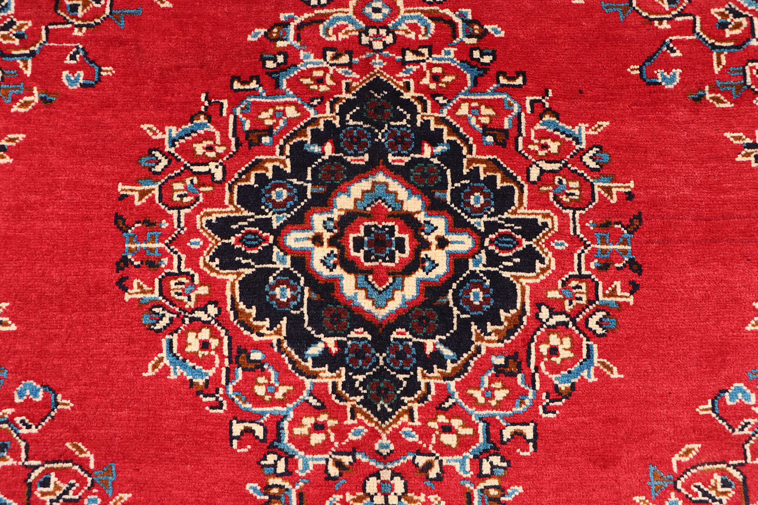 4' 6" x 6' 6 Red Handmade Adraskan Baluchi Afghan Rug Rectangular