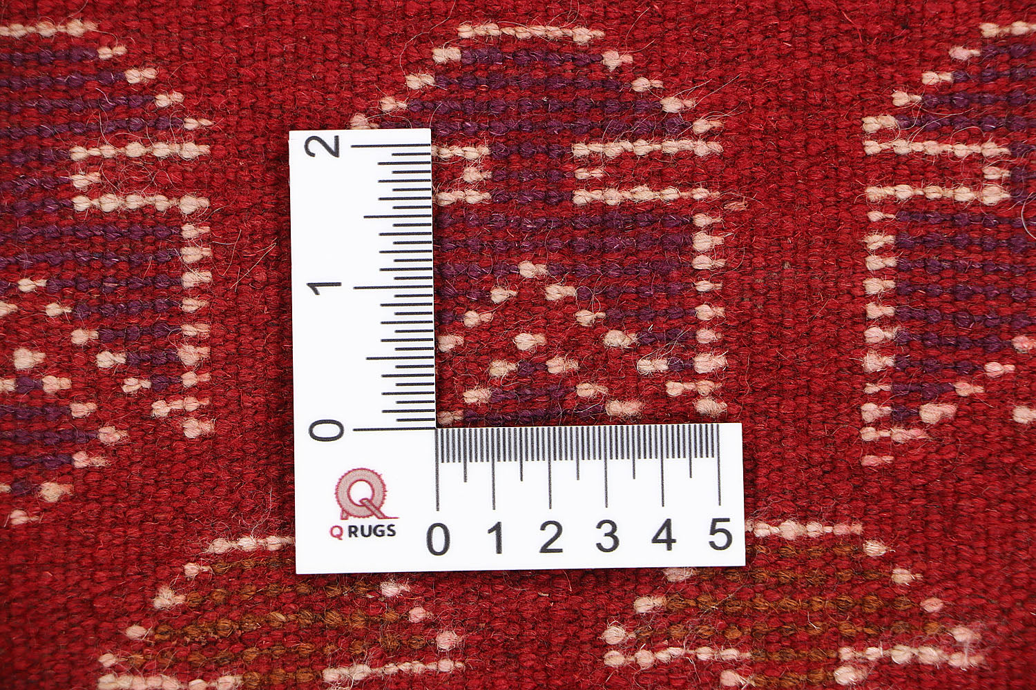 3' x 5' Red Handmade Kohistani Baluchi Afghan Rug Rectangular