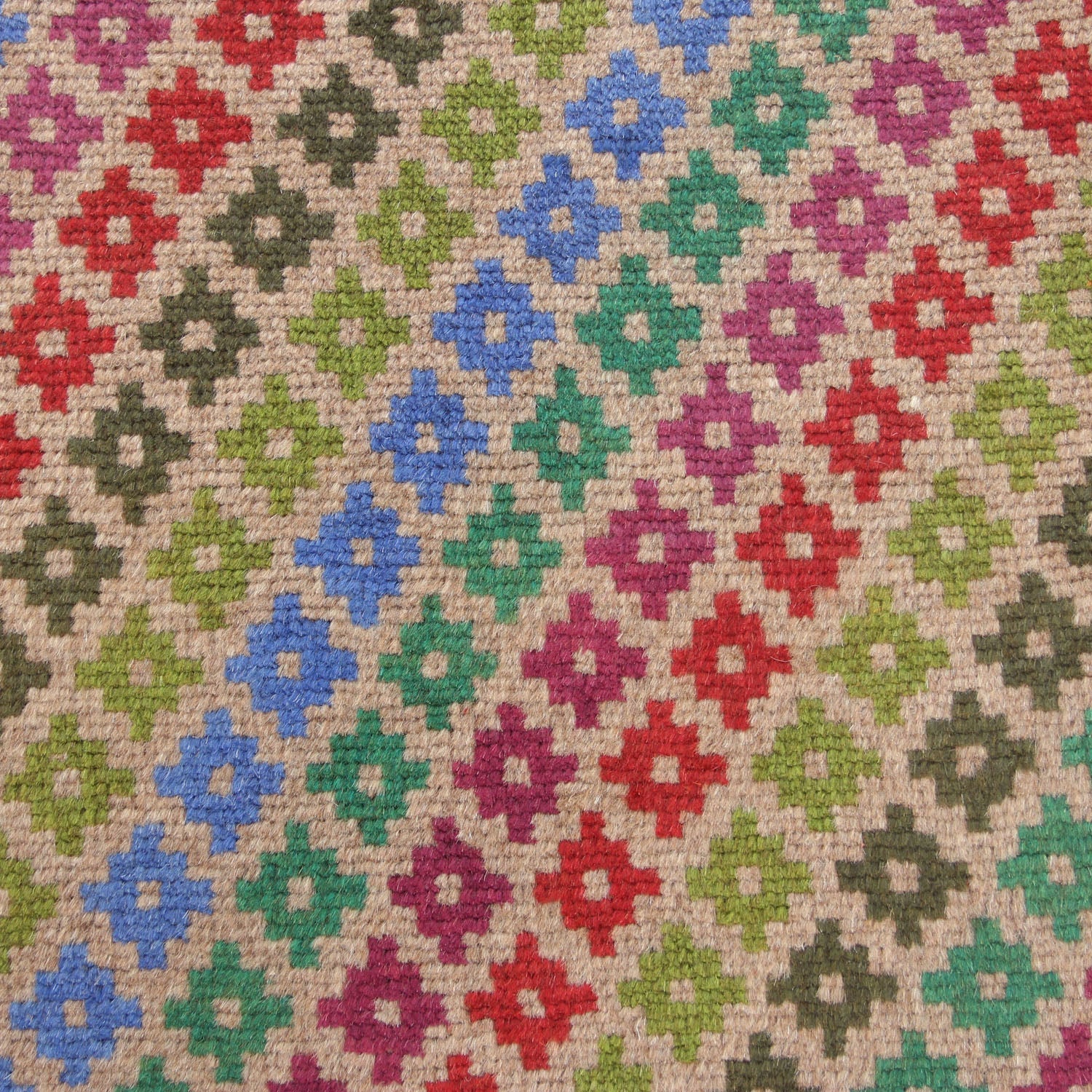 3' X 5' L.brown Handmade Kohistani Baluchi Afghan Rug Rectangular