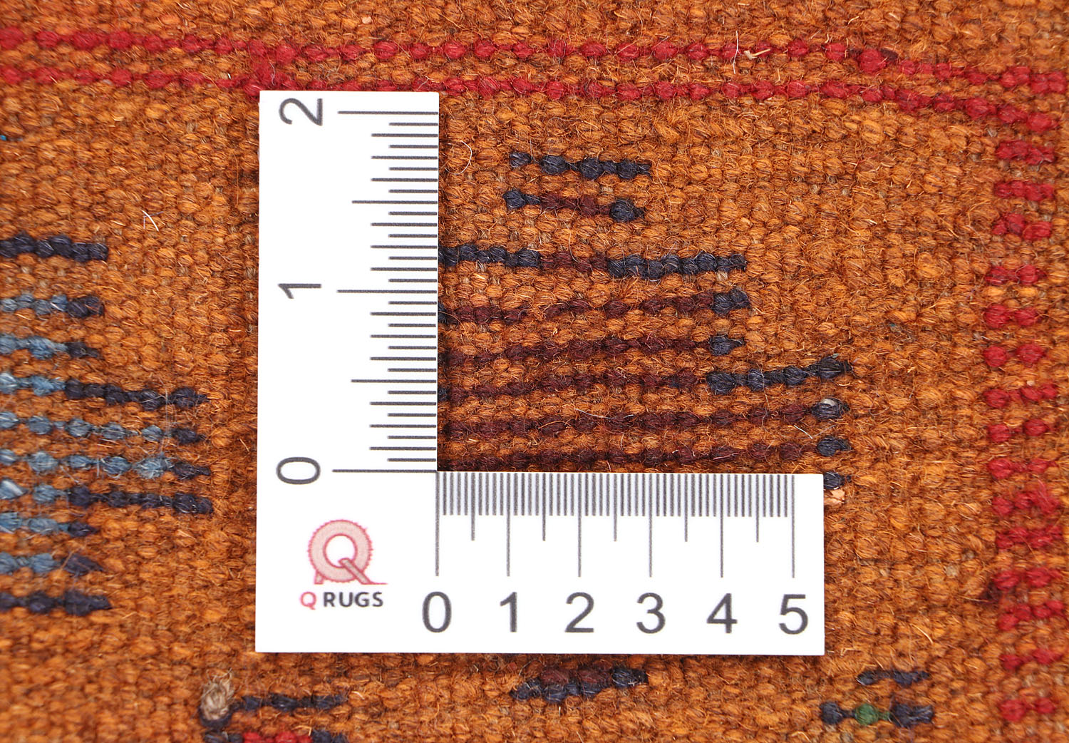 3' x 5' Gold Handmade Kohistani Baluchi Afghan Rug Rectangular