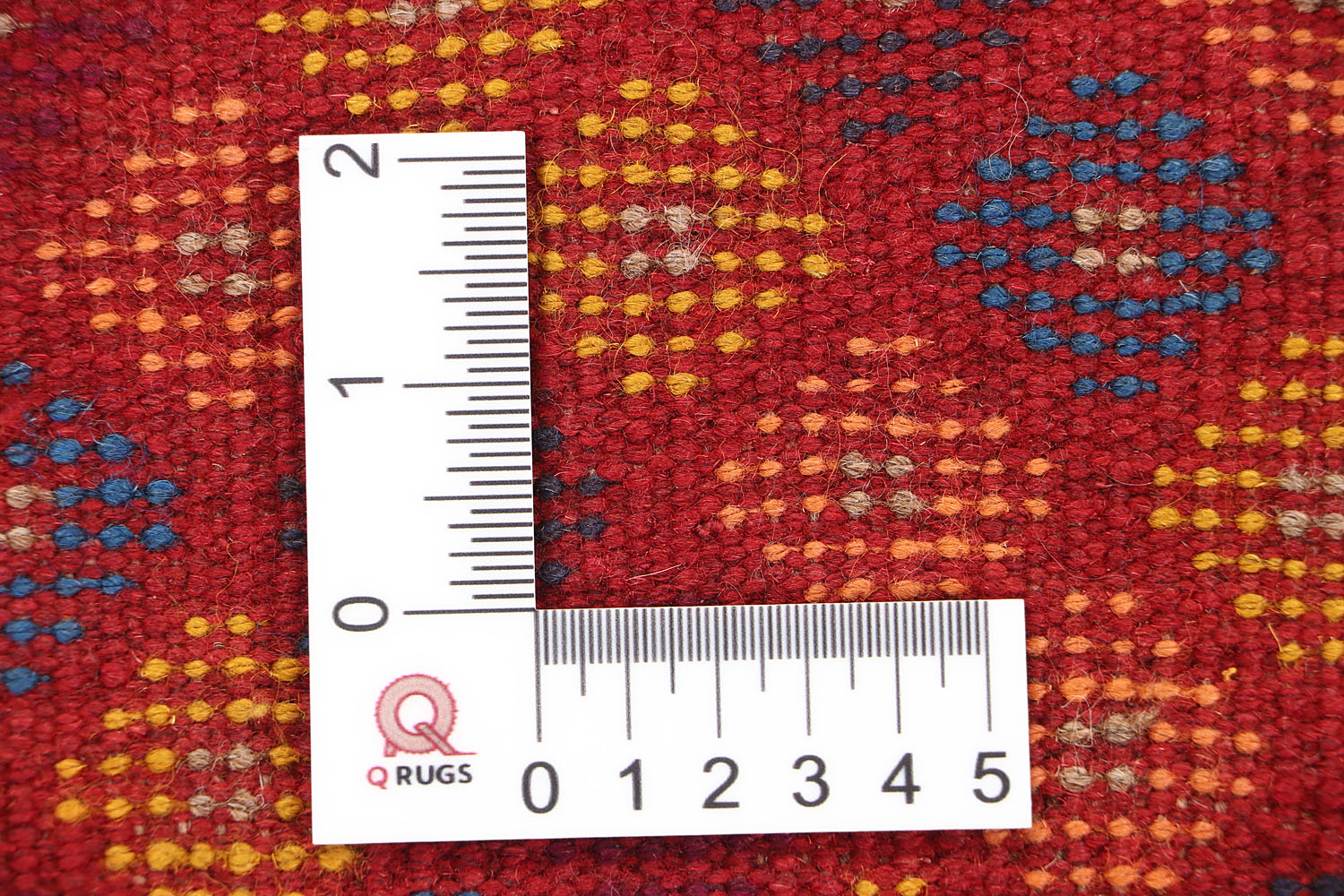 3' X 4' Red Handmade Kohistani Baluchi Afghan Rug Rectangular
