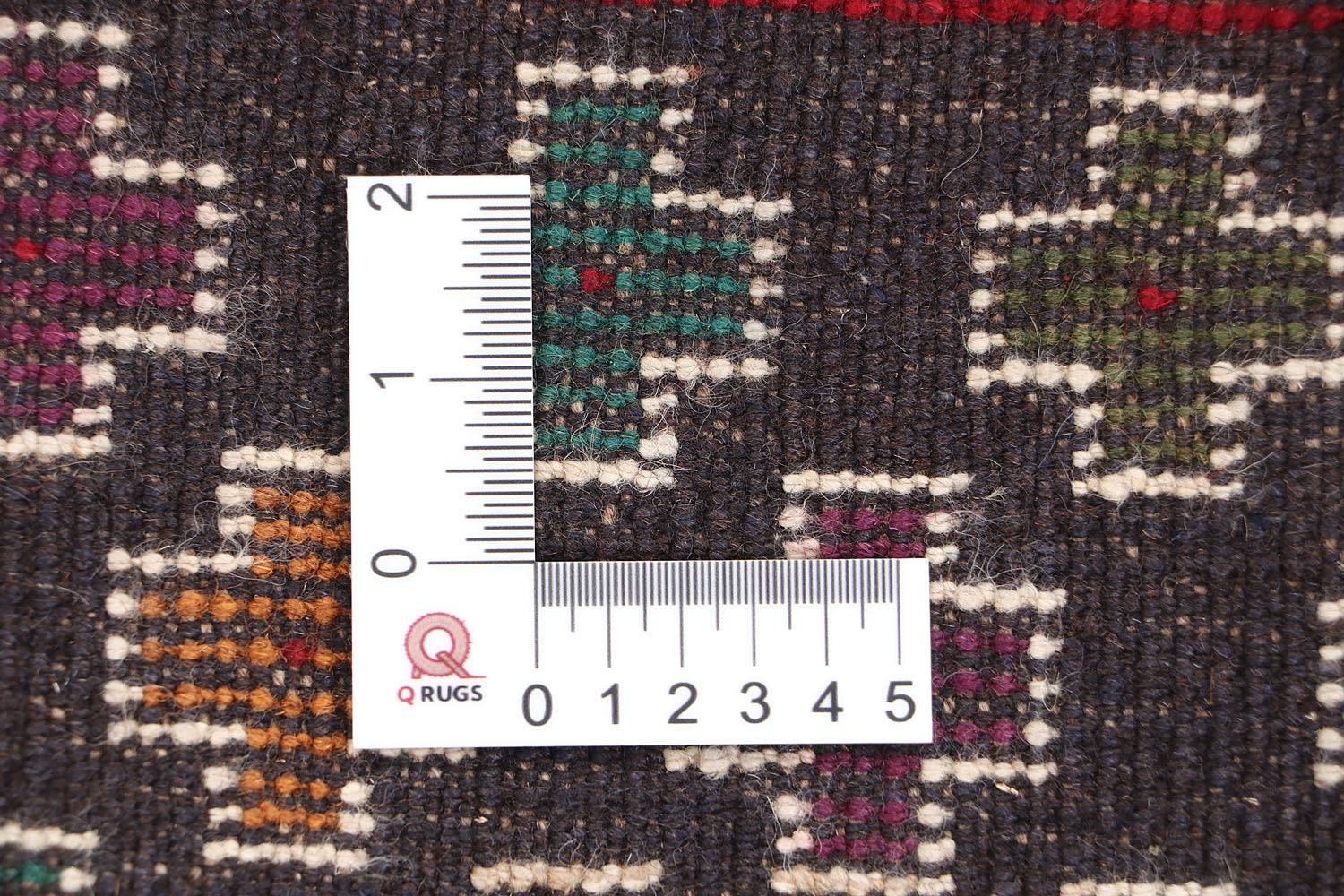 3' X 5' Blue Handmade Kohistani Baluchi Afghan Rug Rectangular