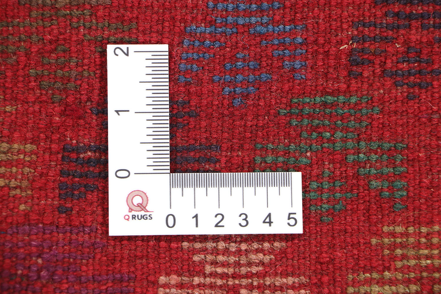 3' X 5' Red Handmade Kohistani Baluchi Afghan Rug Rectangular
