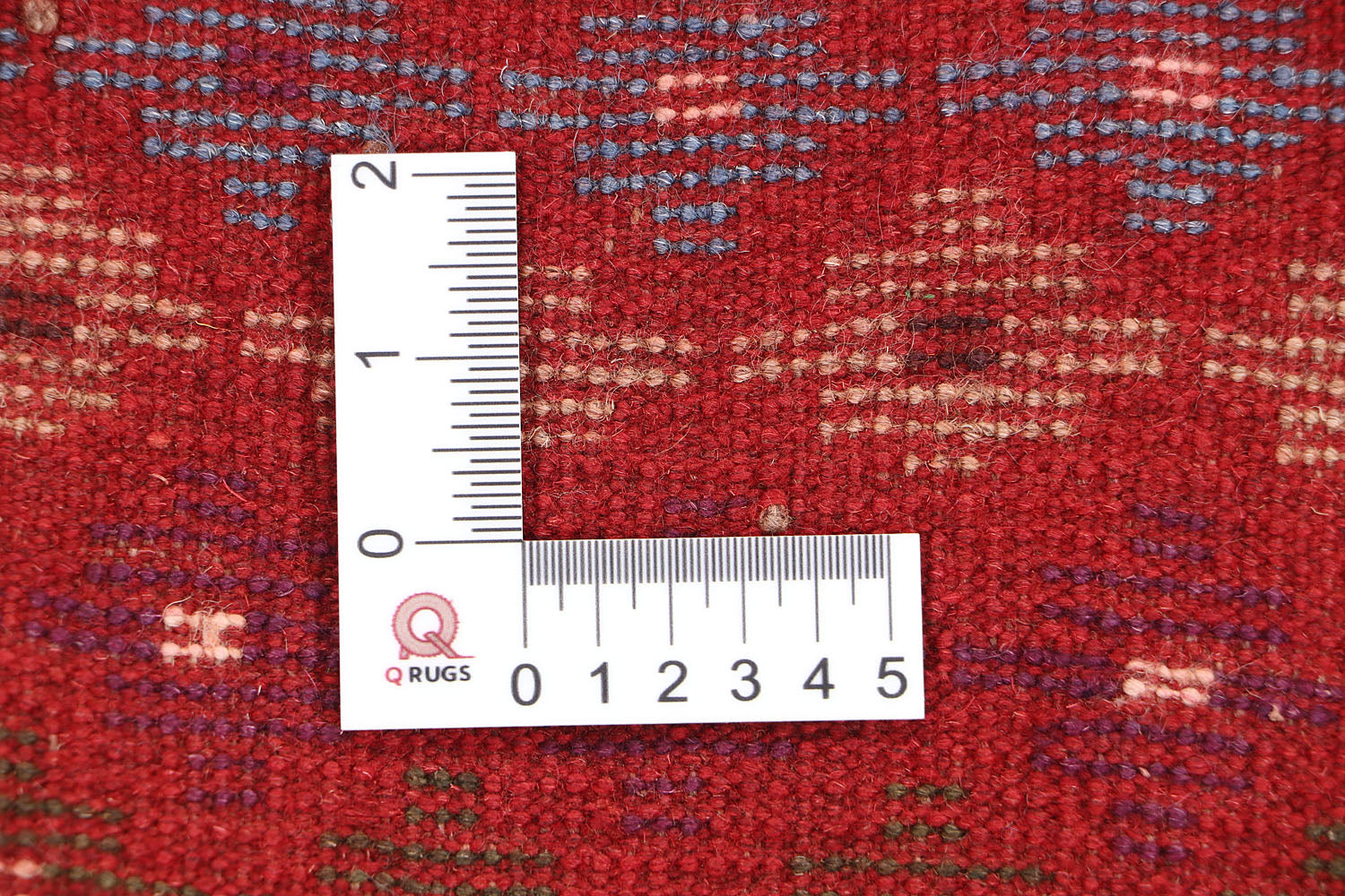 3' x 5' Red Handmade Kohistani Baluchi Afghan Rug Rectangular