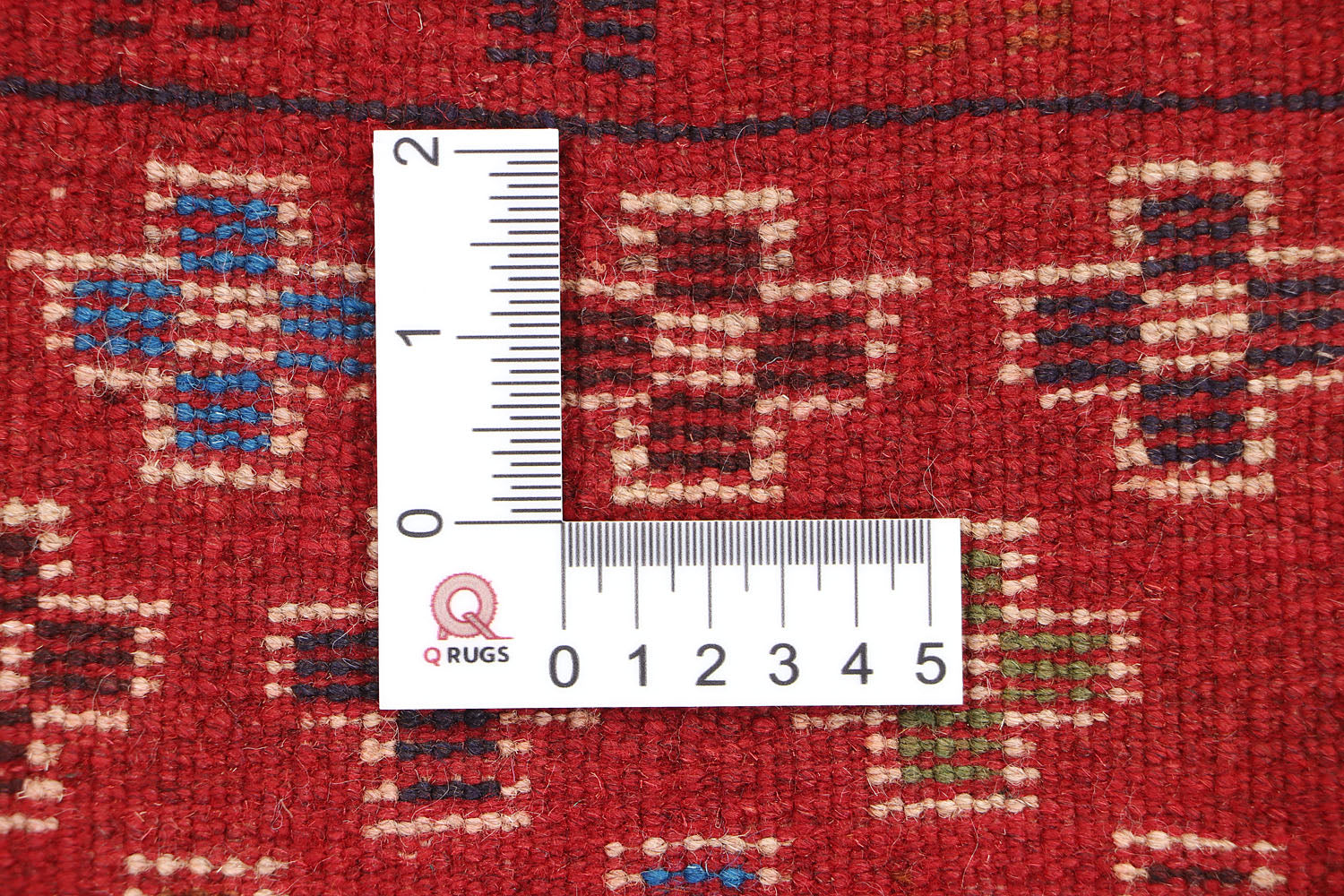 3' X 5' Red Handmade Kohistani Baluchi Afghan Rug Rectangular