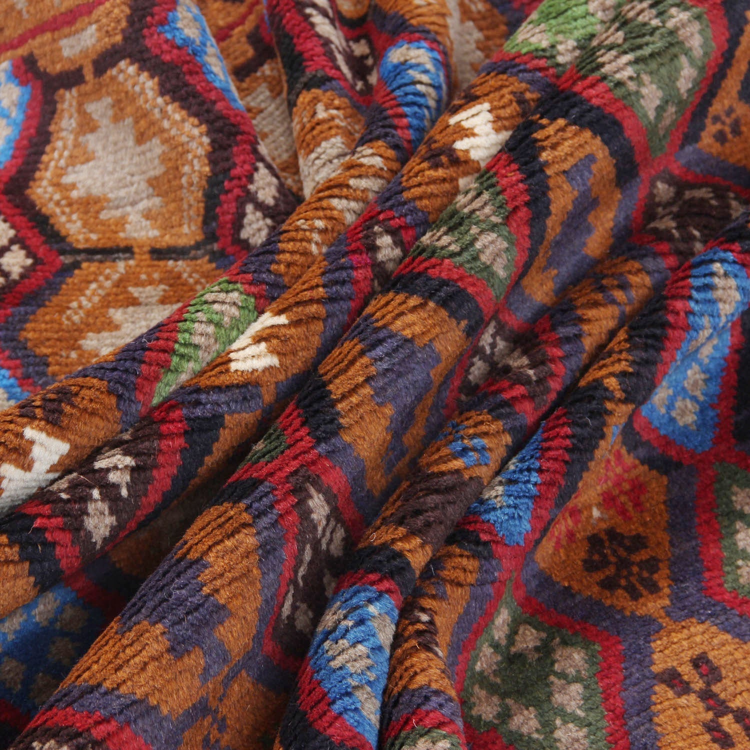 3' X 5' Multy Handmade Kohistani Baluchi Afghan Rug Rectangular