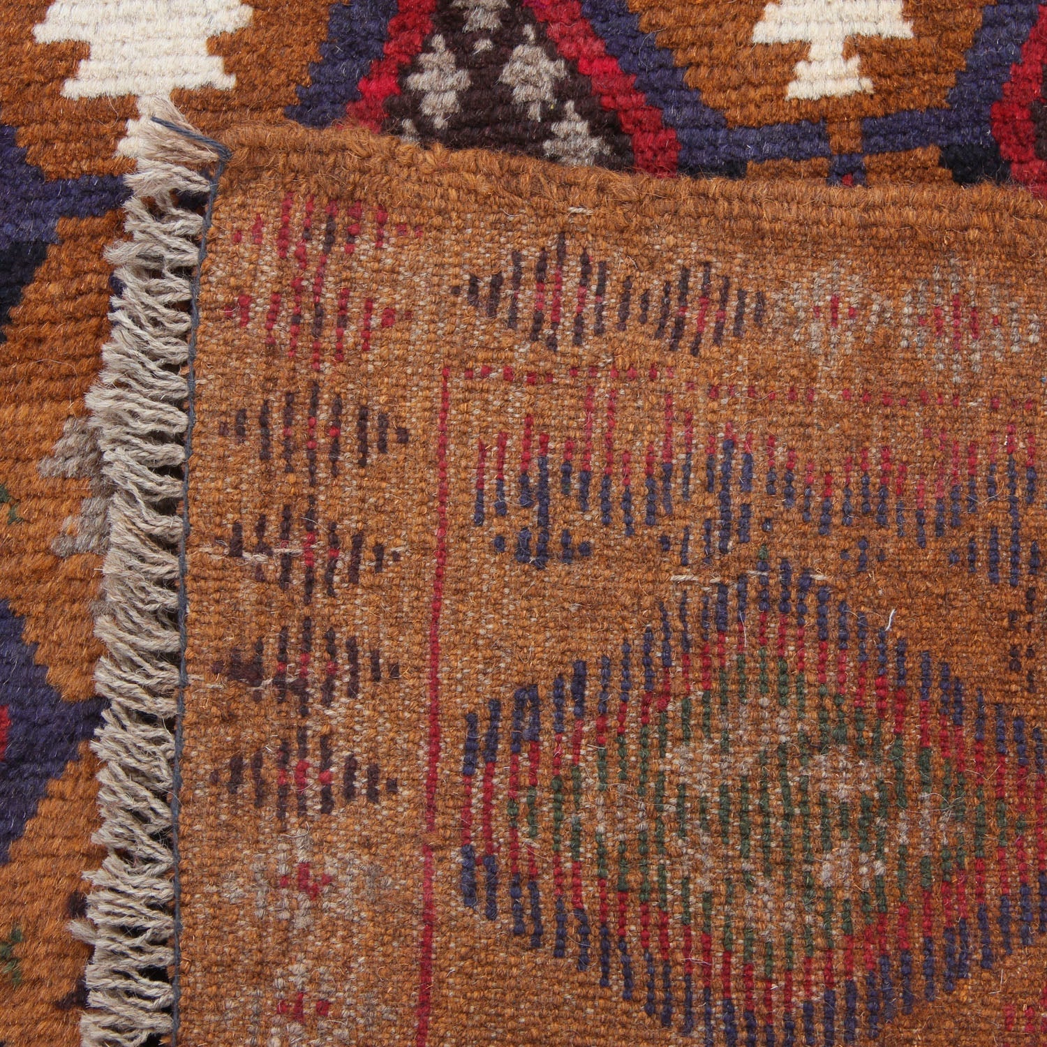 3' X 5' Multy Handmade Kohistani Baluchi Afghan Rug Rectangular