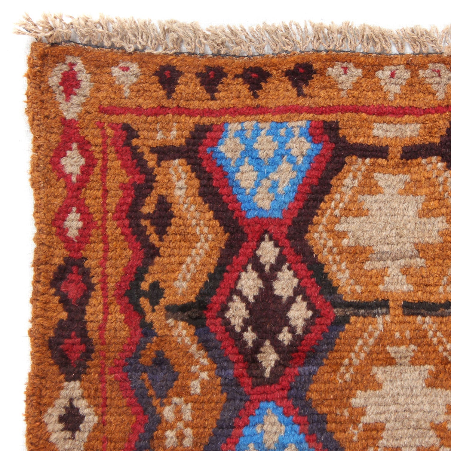 3' X 5' Multy Handmade Kohistani Baluchi Afghan Rug Rectangular