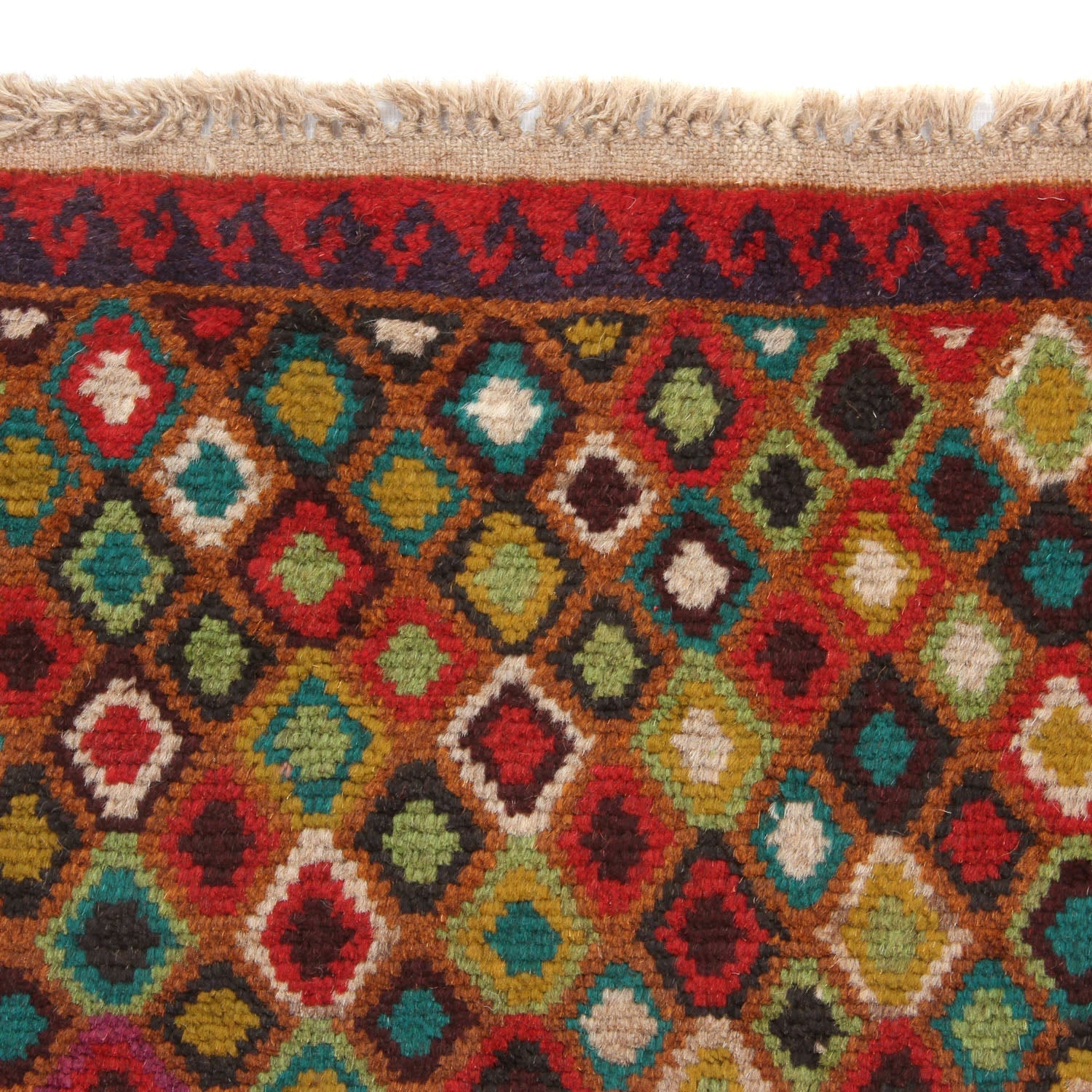 3' X 5' Multy Handmade Kohistani Baluchi Afghan Rug Rectangular