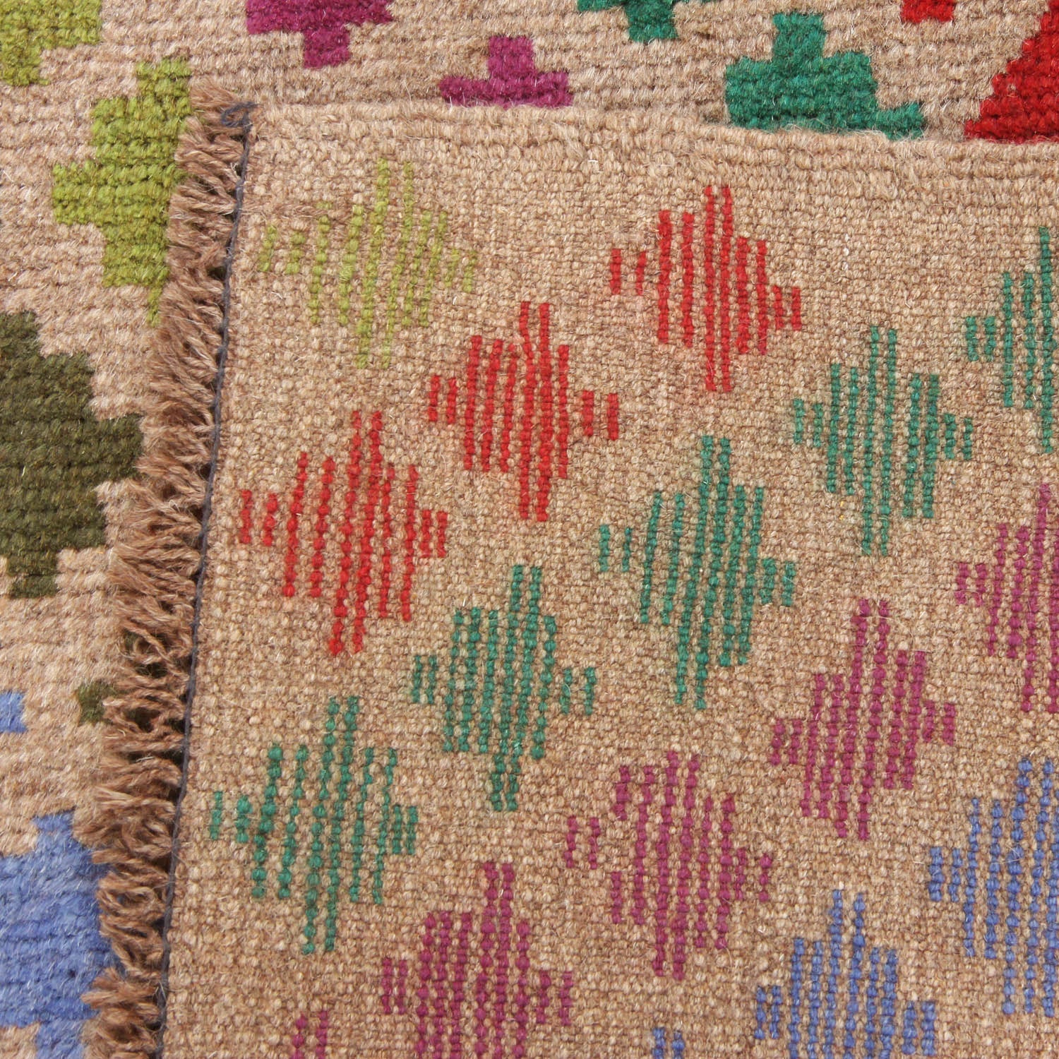 3' x 5' L.brown Handmade Kohistani Baluchi Afghan Rug Rectangular