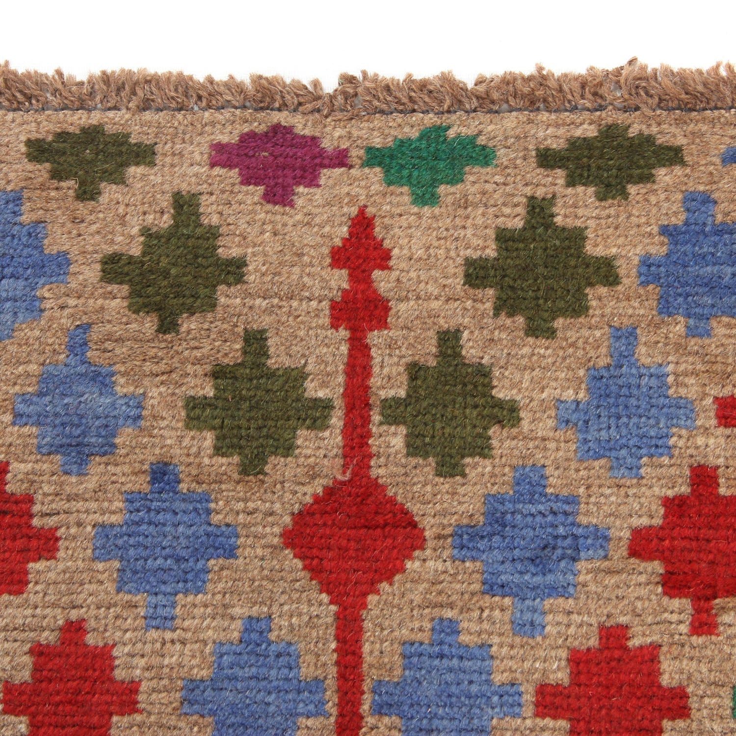 3' x 5' L.brown Handmade Kohistani Baluchi Afghan Rug Rectangular