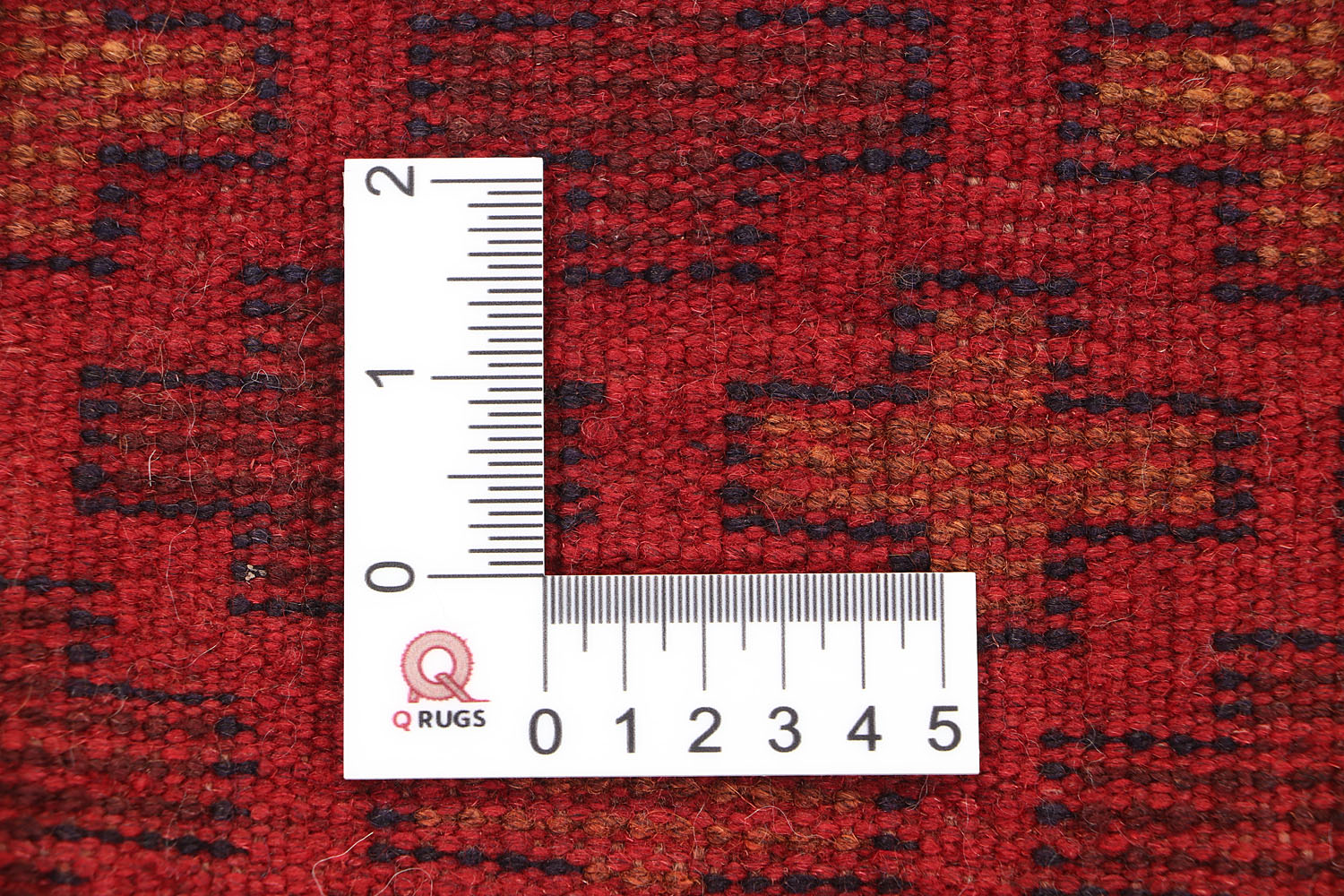 3' X 5' Red Handmade Kohistani Baluchi Afghan Rug Rectangular