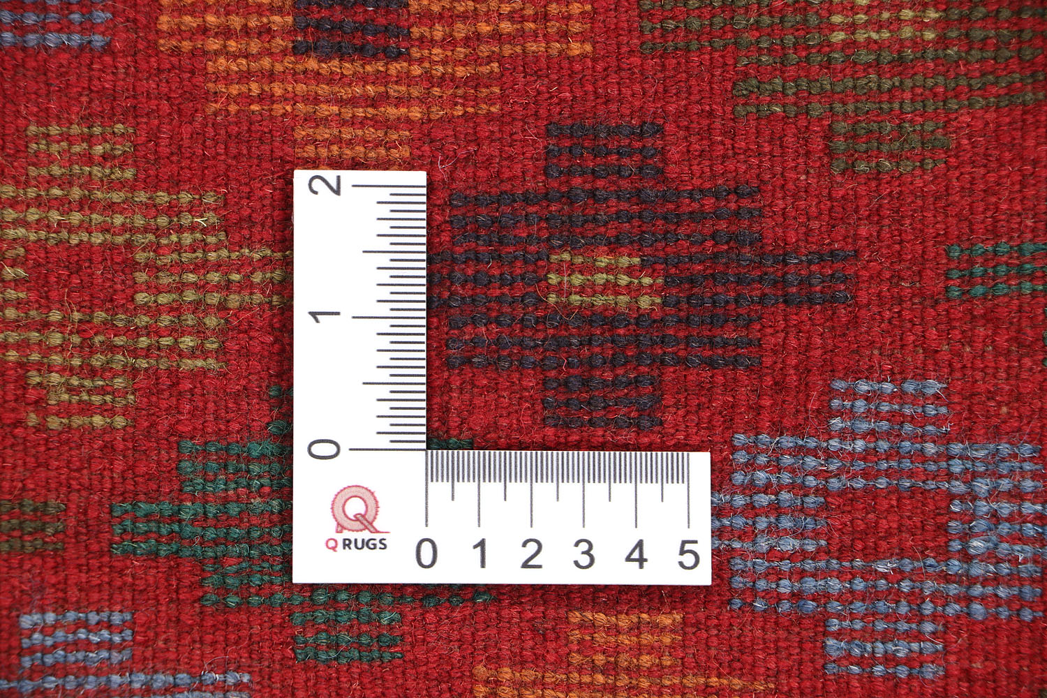 3' X 5' Red Handmade Kohistani Baluchi Afghan Rug Rectangular