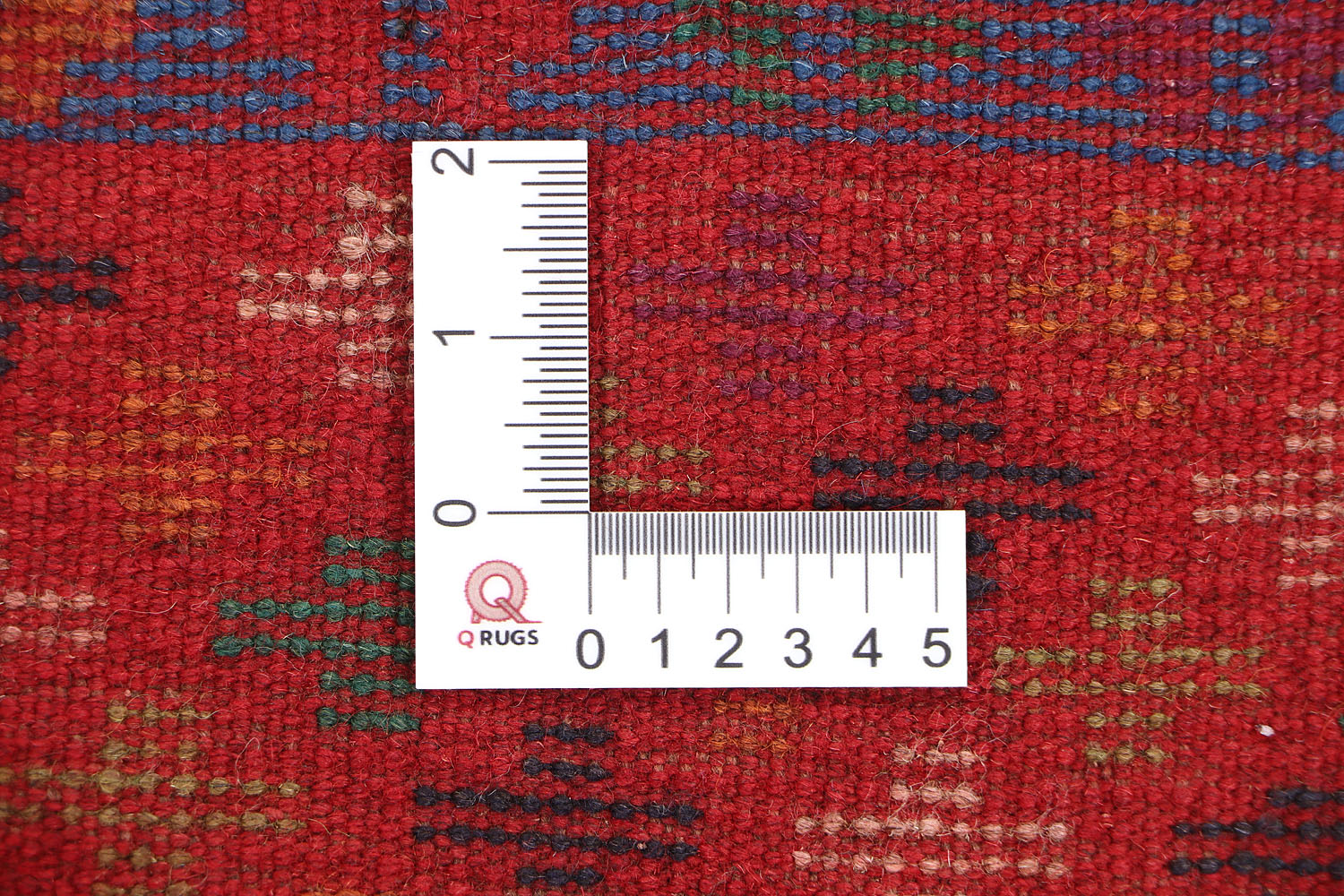 3' X 5' Red Handmade Kohistani Baluchi Afghan Rug Rectangular
