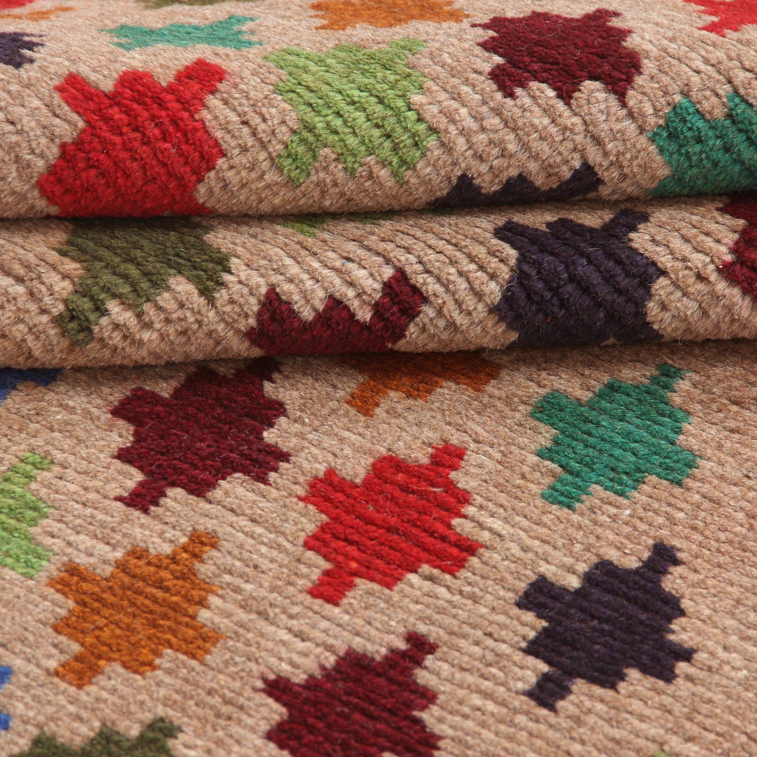 3' x 5' L.brown Handmade Kohistani Baluchi Afghan Rug Rectangular
