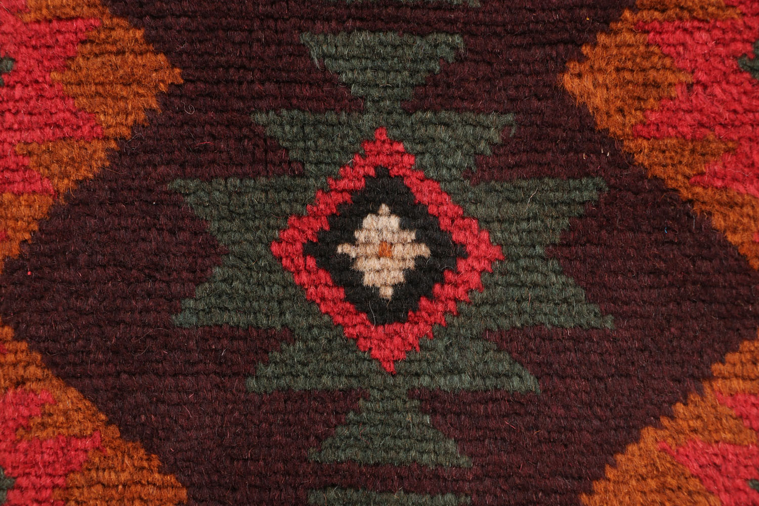 3' x 5' Brown Handmade Kohistani Baluchi Afghan Rug Rectangular