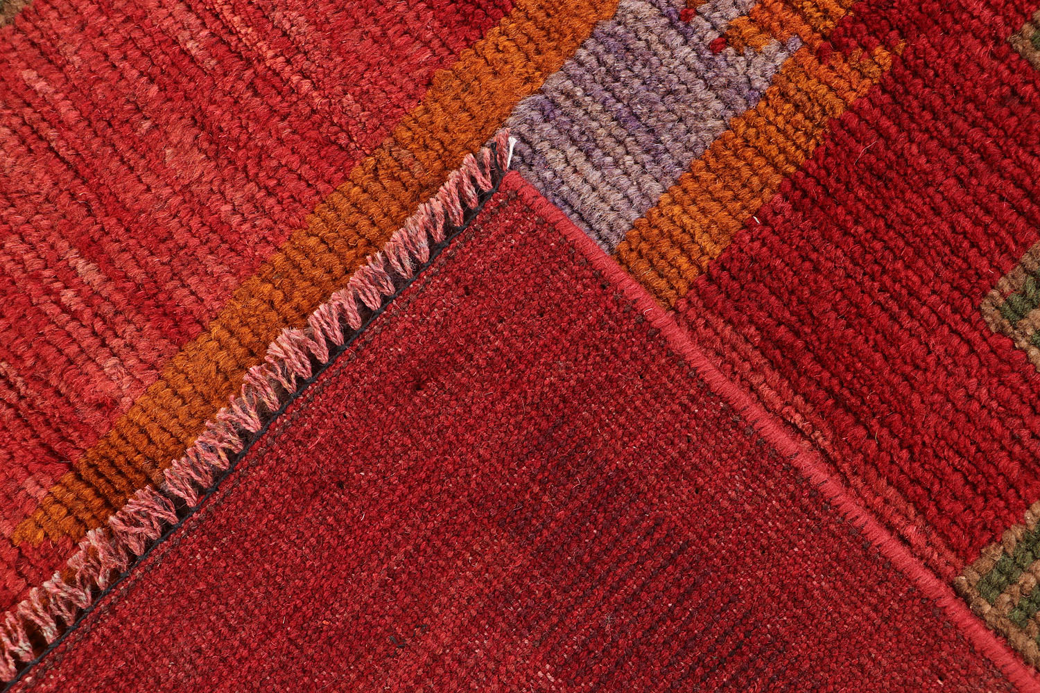 3' X 5' Red Handmade Kohistani Baluchi Afghan Rug Rectangular