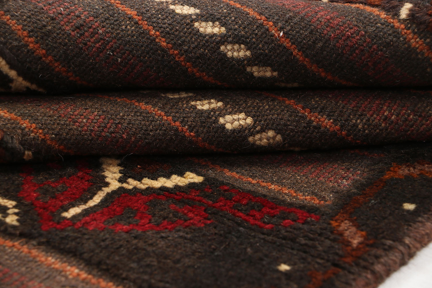 Brown Handmade Sufra Kilim Rug Runner