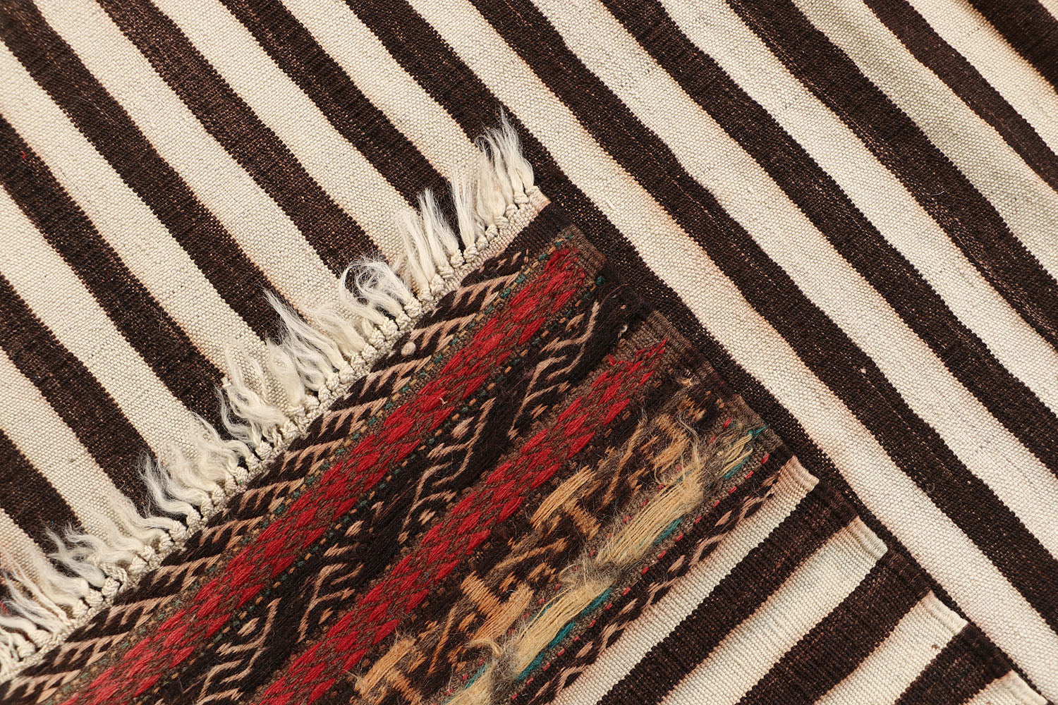 3' x 5' Multy Handmade Sufra Kilim Rug Rectangular