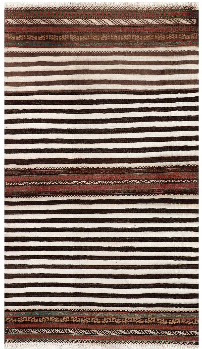 3' x 5' Multy Handmade Sufra Kilim Rug Rectangular