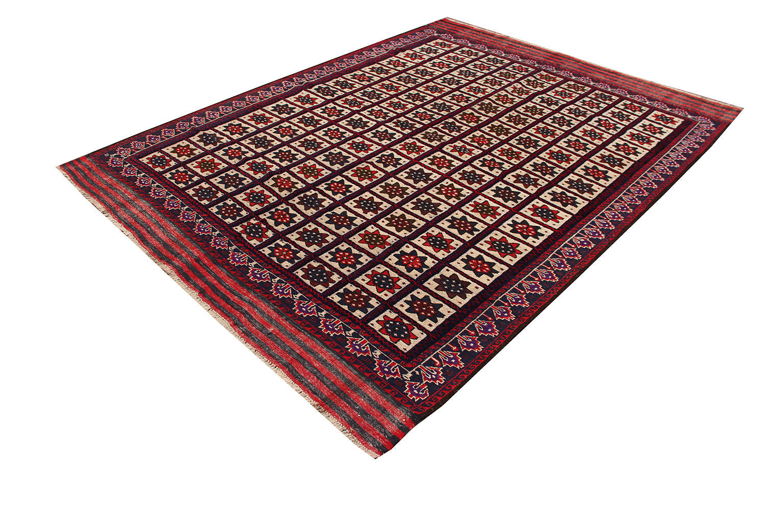 Handmade Berjista Afghan Rug
