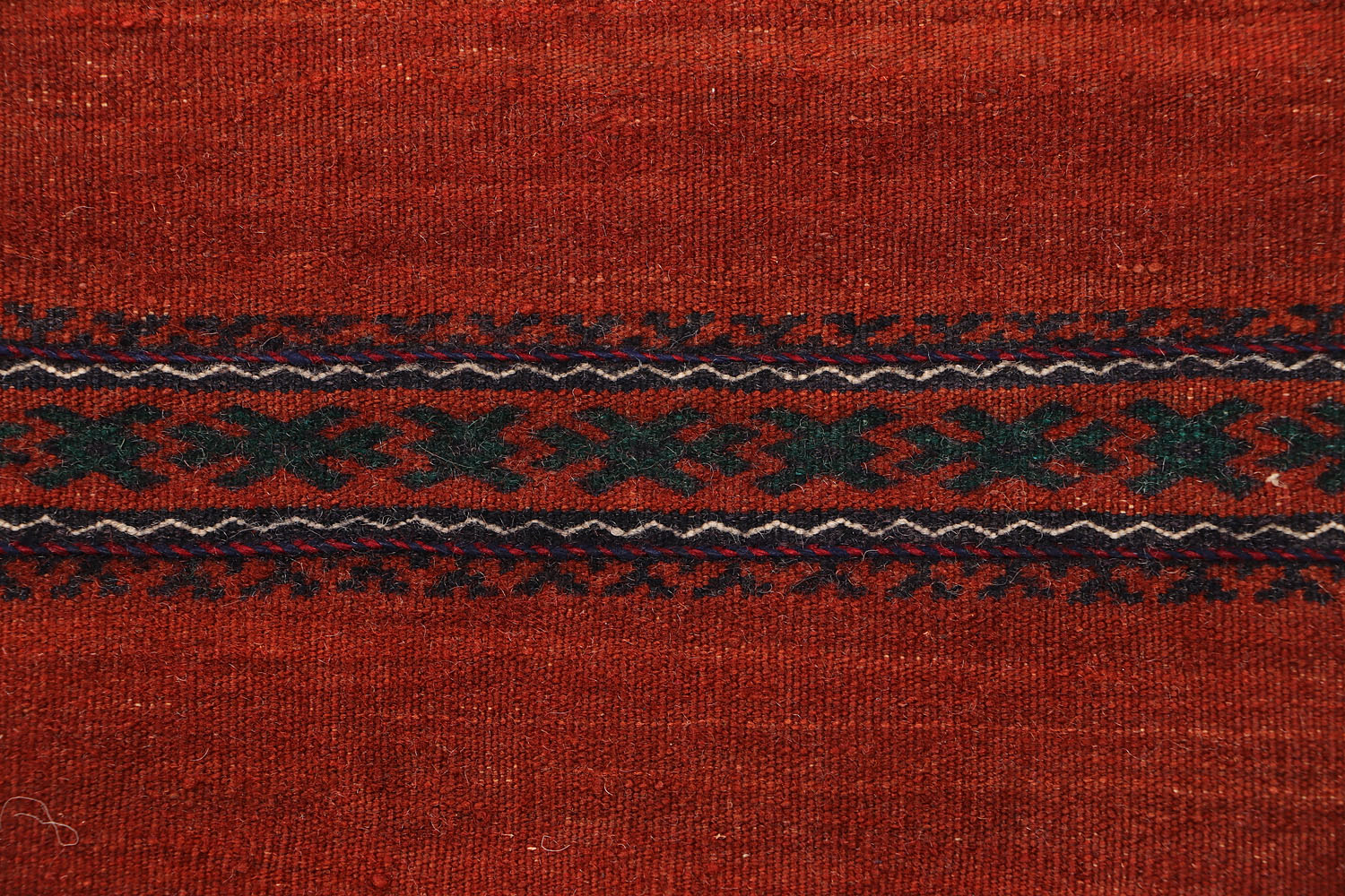 3' x 5' Orange Handmade Sufra Kilim Rug Rectangular