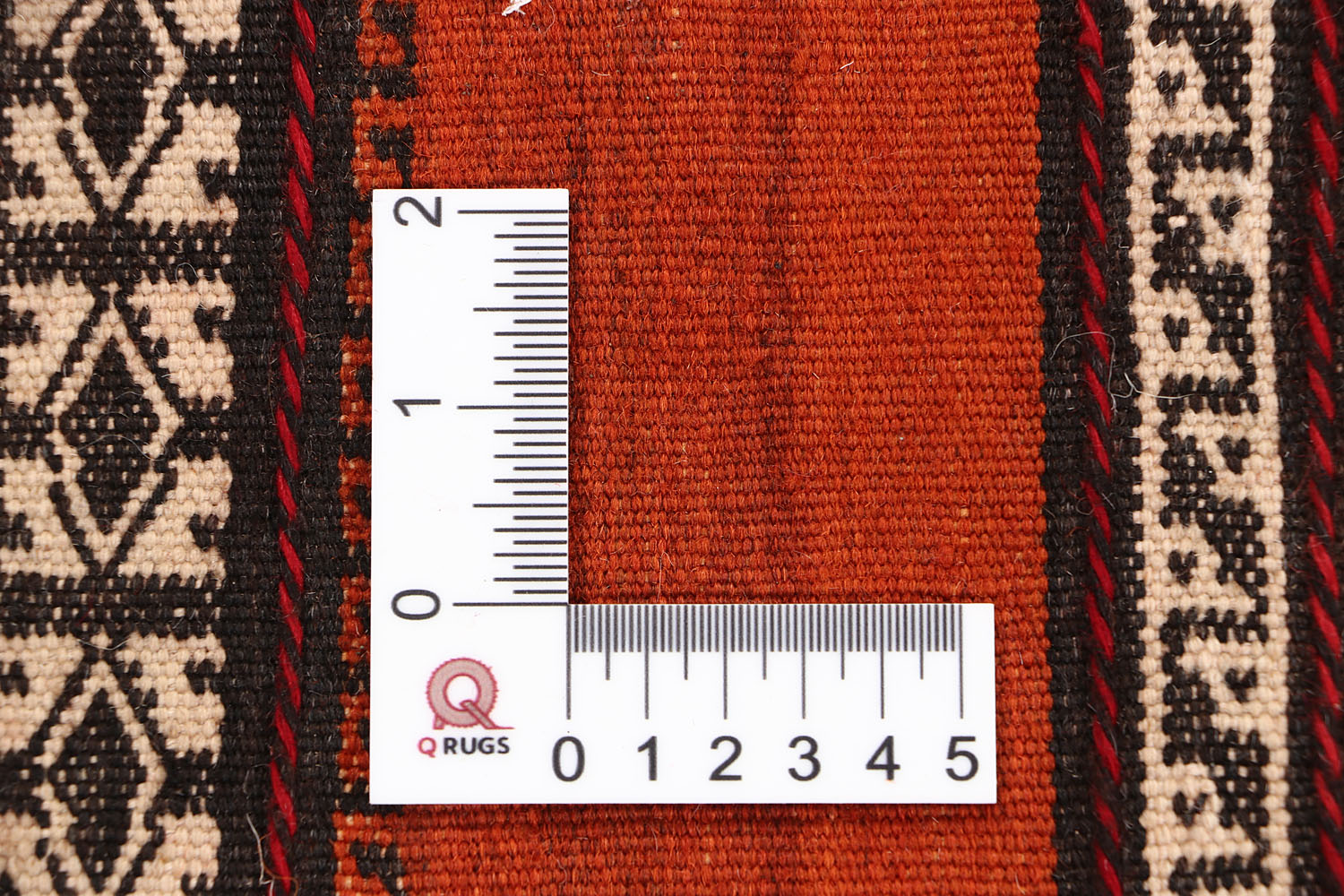 Orange Handmade Sufra Kilim Rug Runner