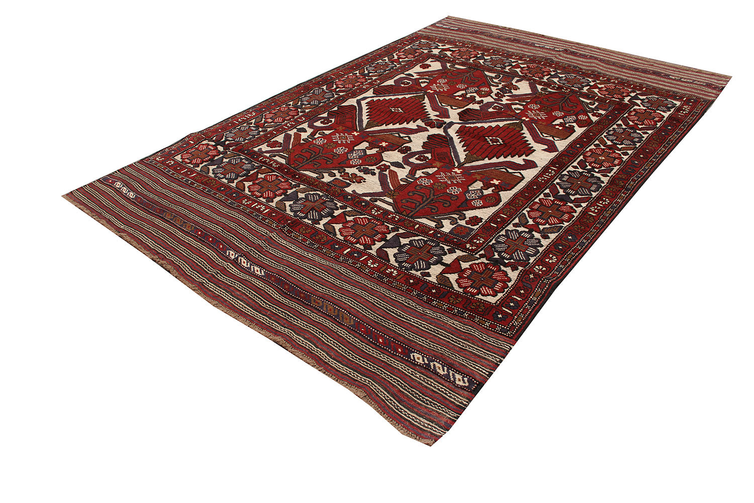 Handmade Berjista Afghan Rug