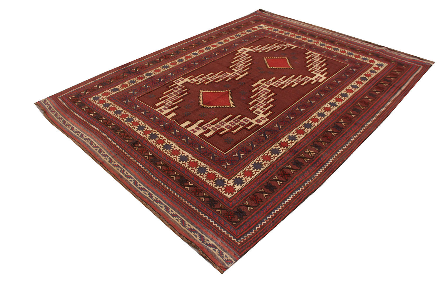 Handmade Berjista Afghan Rug